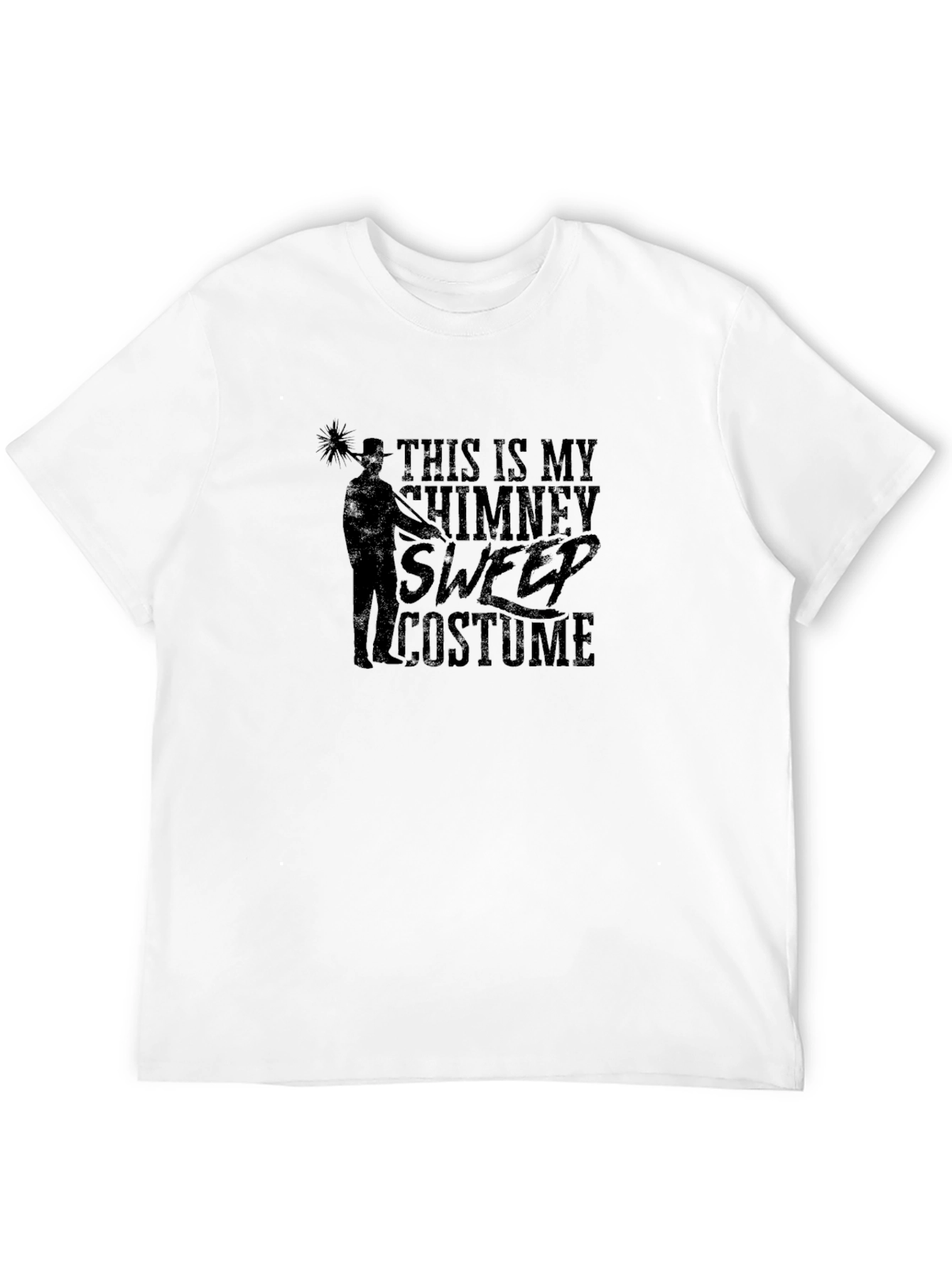 Chimney Sweep Costume T-Shirt - Novelty Humor Tee