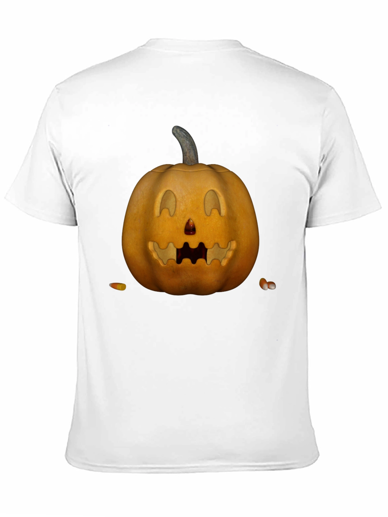 Halloween Pumpkin Face T-Shirt - Spooky Season Apparel