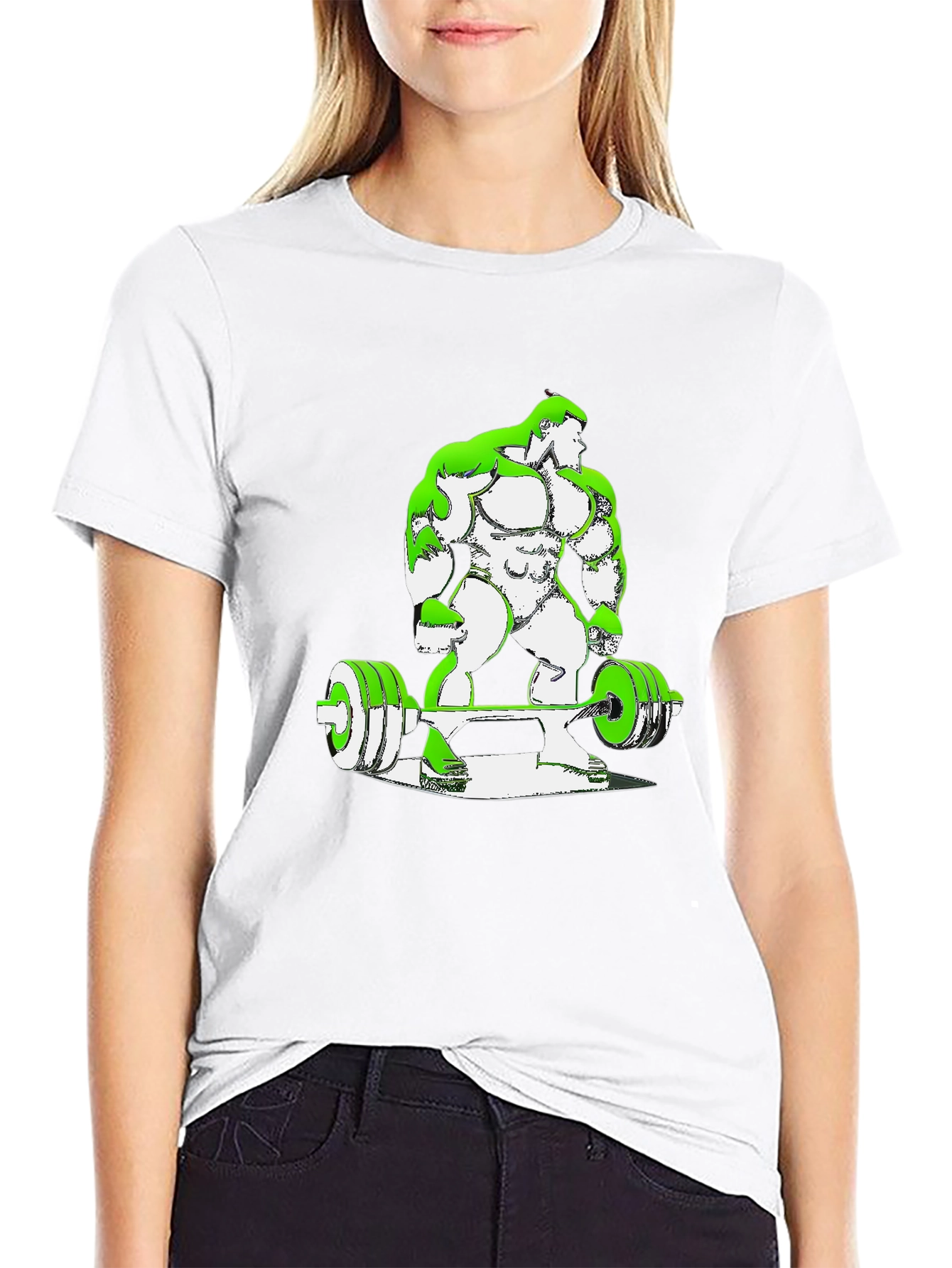 Hulk Gym Lift Black T-Shirt