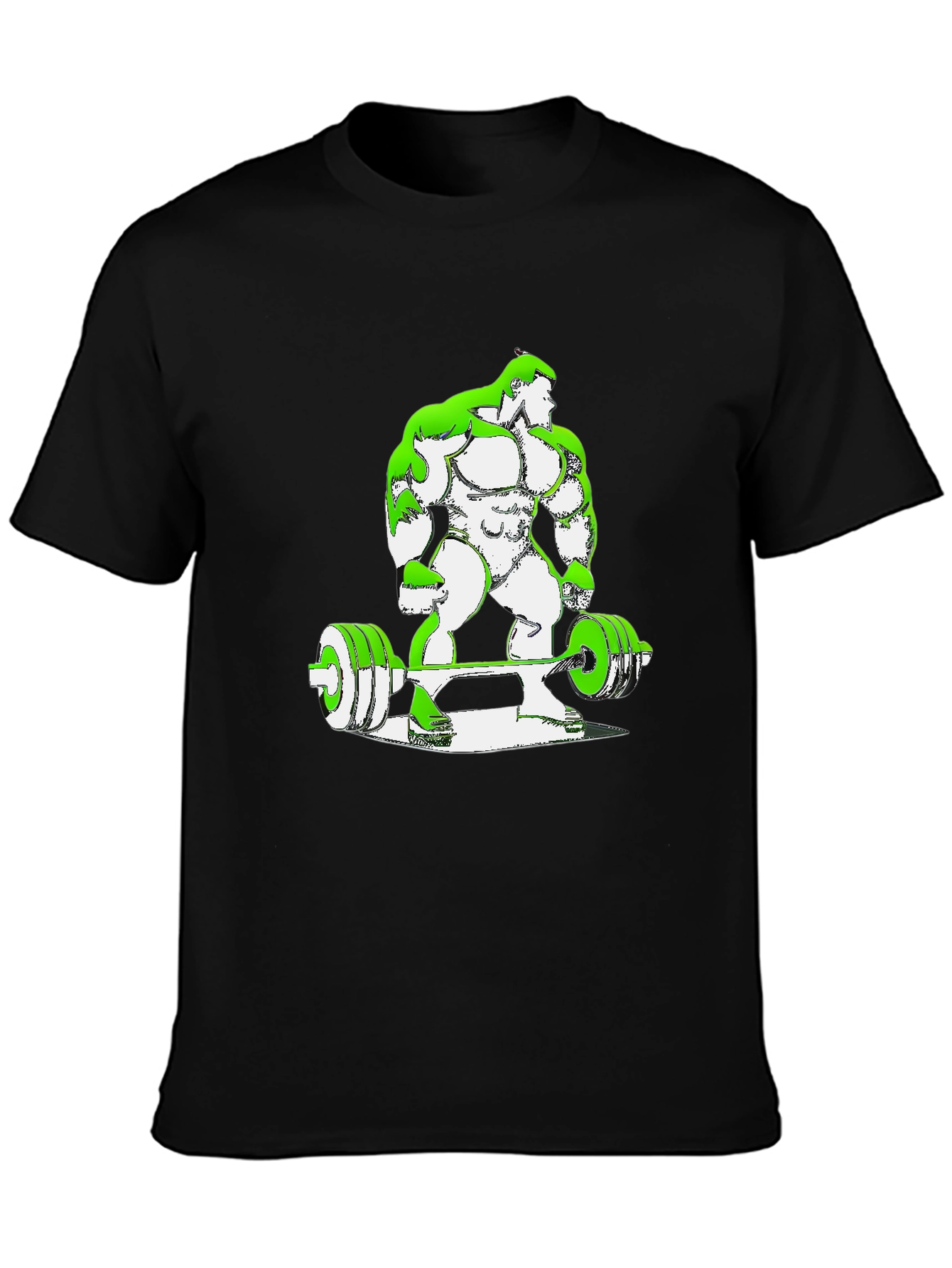 Hulk Gym Lift Black T-Shirt