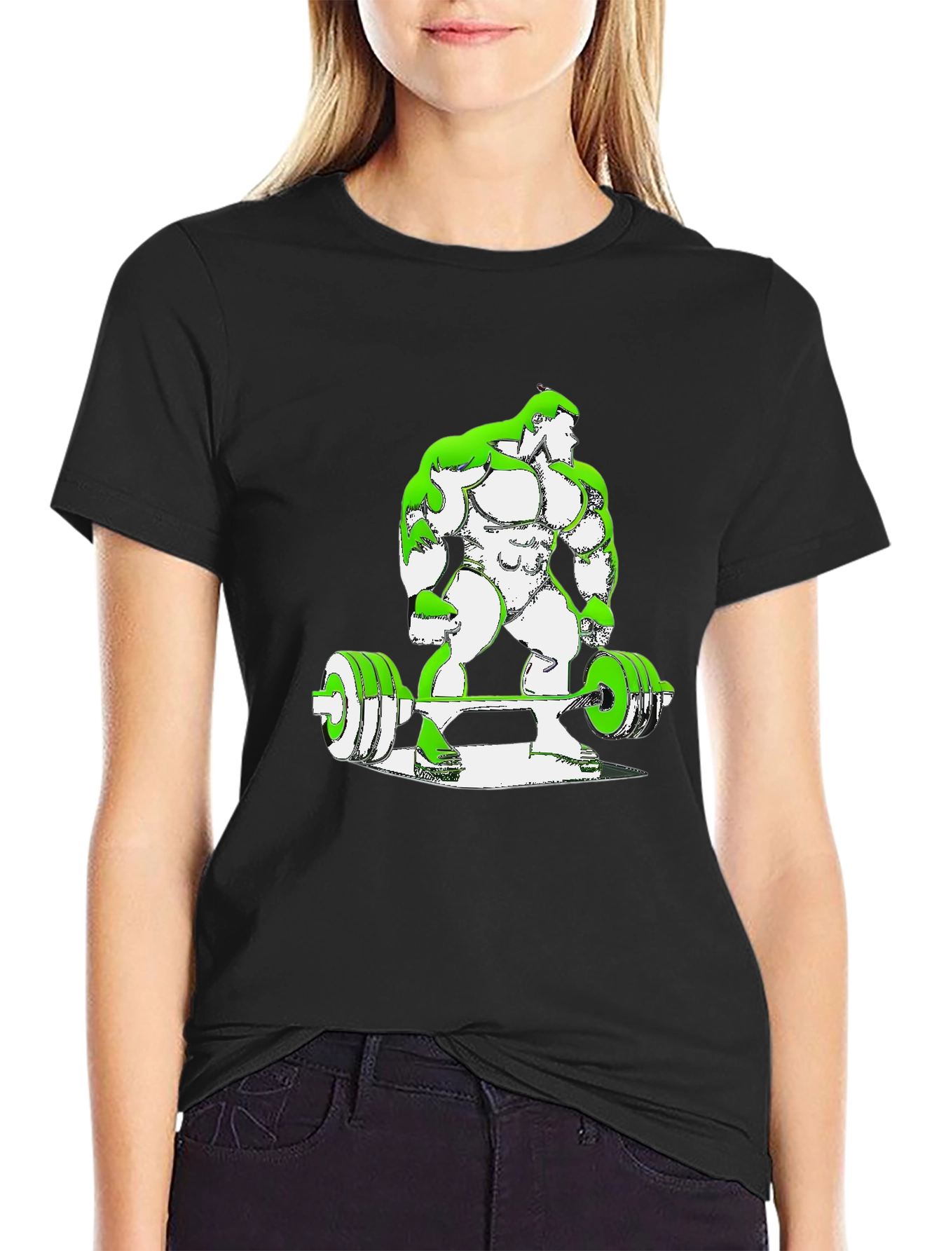 Hulk Gym Lift Black T-Shirt