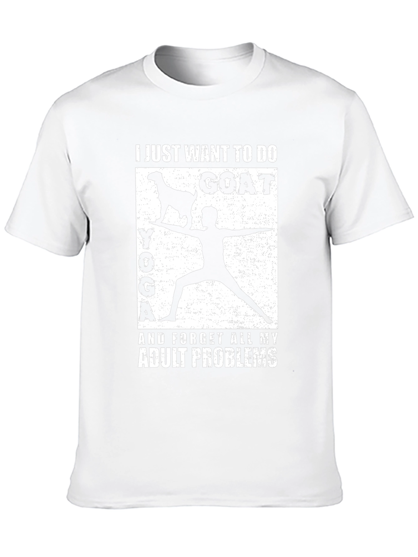 Goat Yoga Adult Problems T-Shirt
