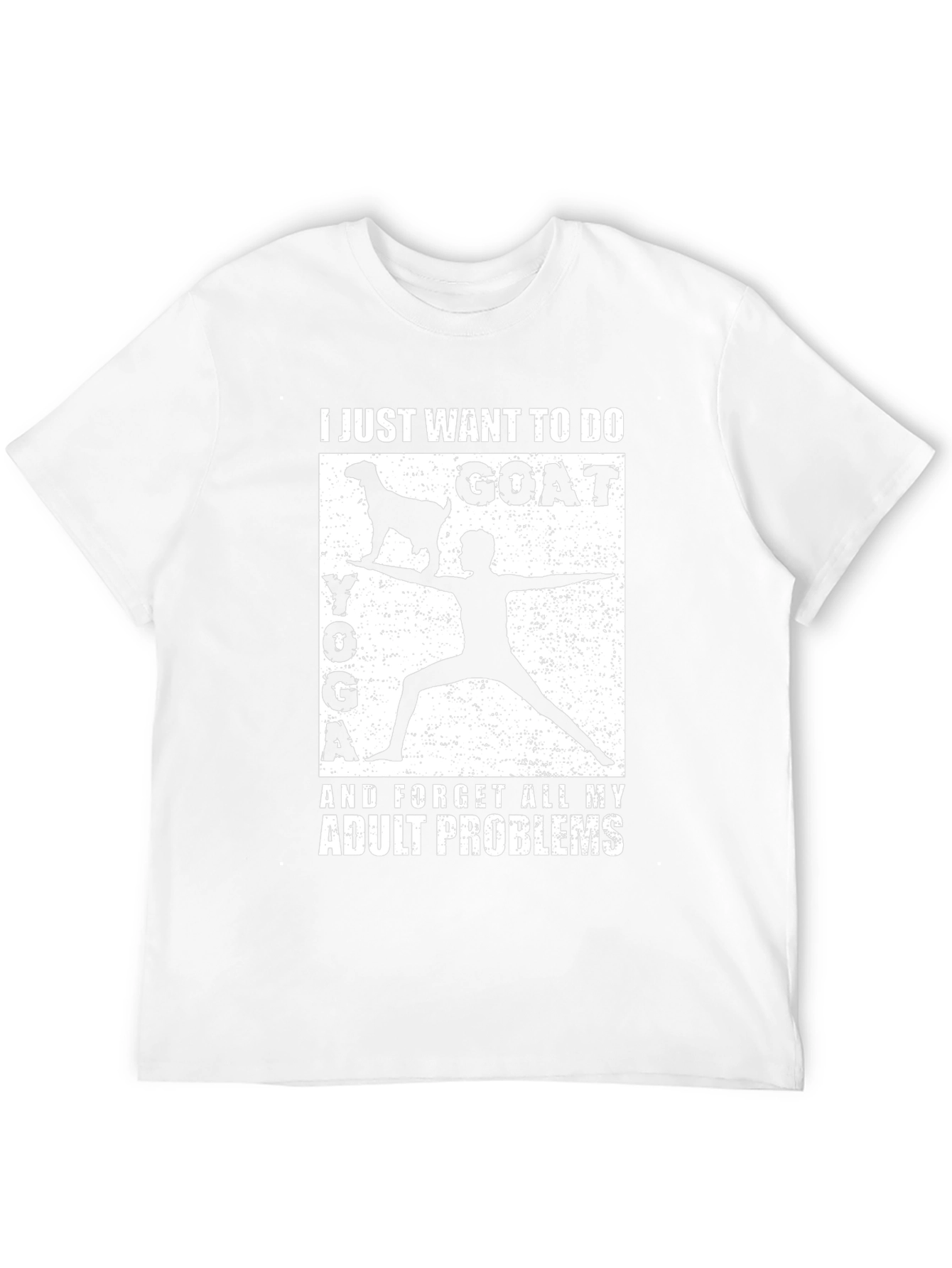 Goat Yoga Adult Problems T-Shirt