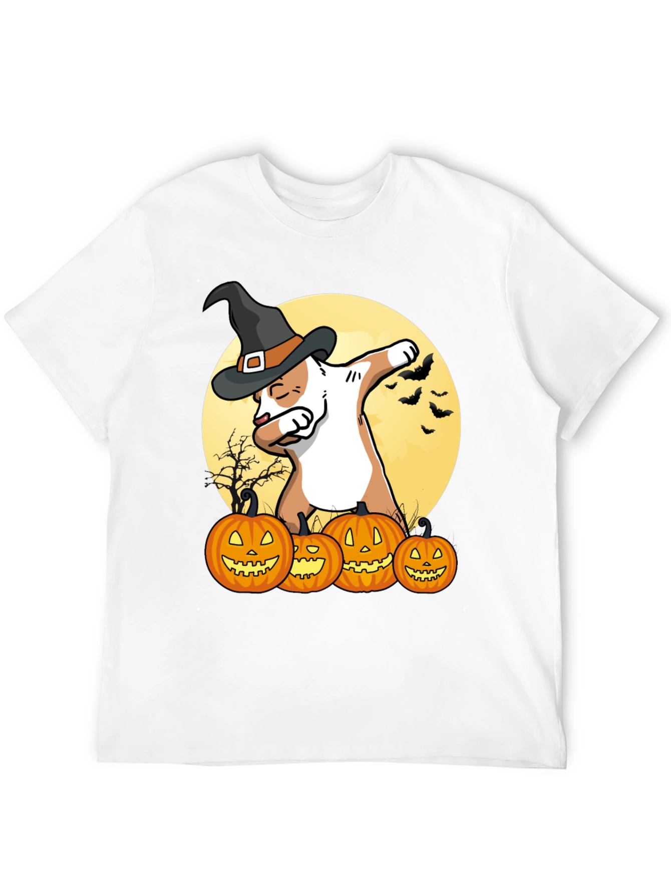 Halloween Cat Dab T-Shirt