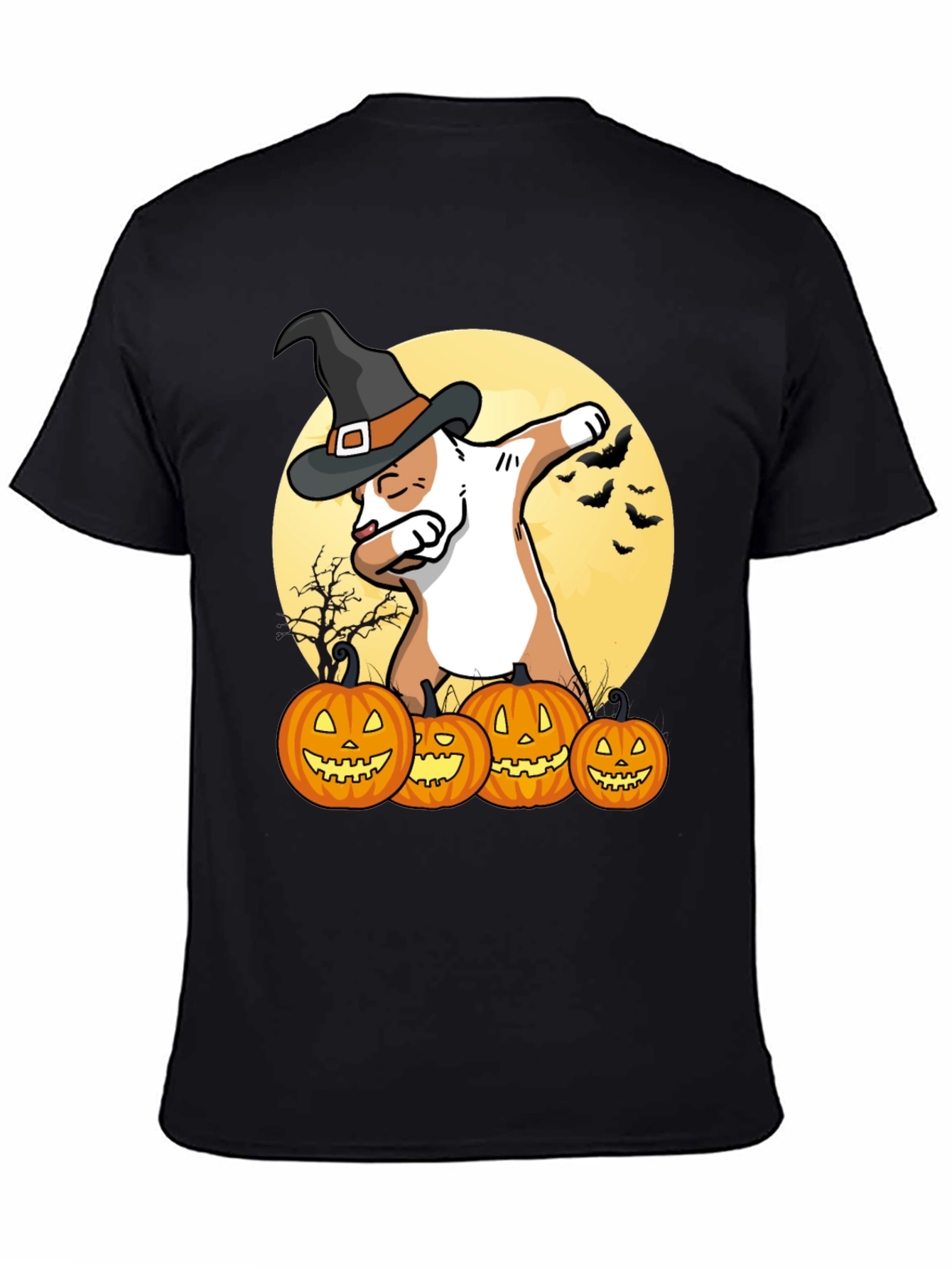 Halloween Cat Dab T-Shirt