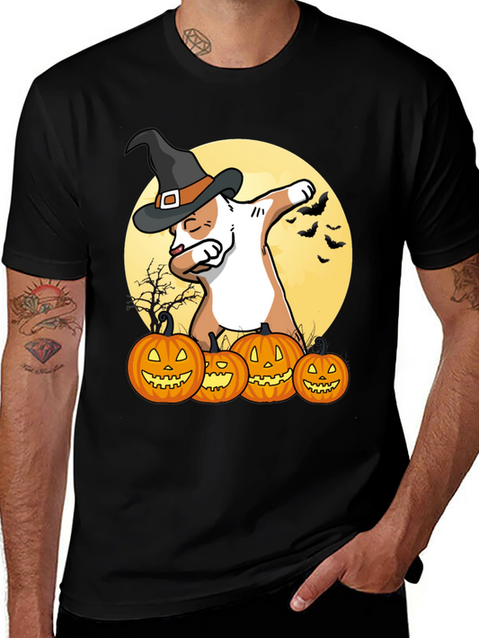 Halloween Cat Dab T-Shirt