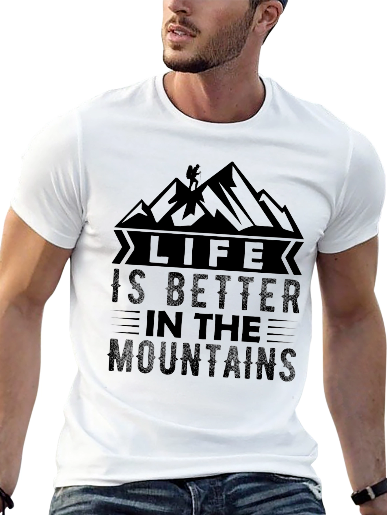 Mountain Life Graphic Tee - Adventure Awaits!