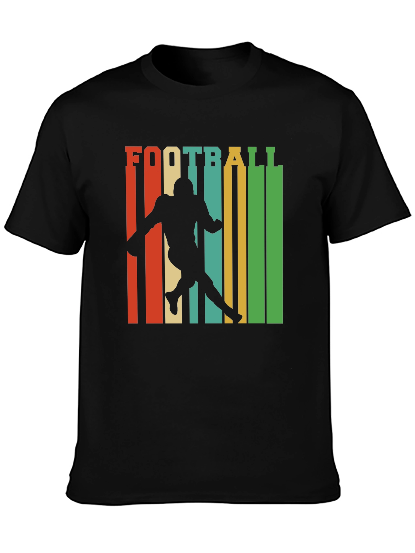 Retro Football Player T-Shirt