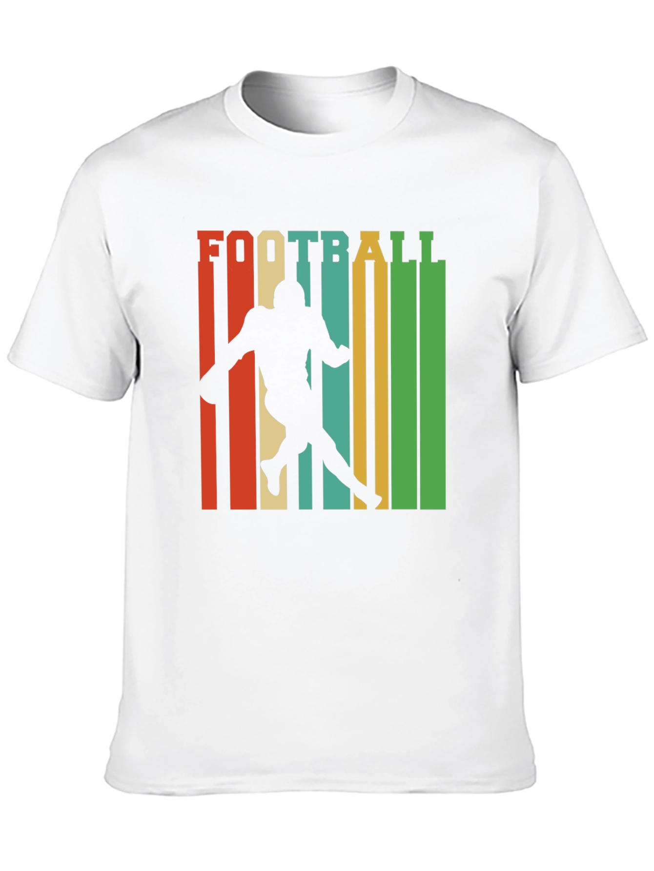 Retro Football Player T-Shirt