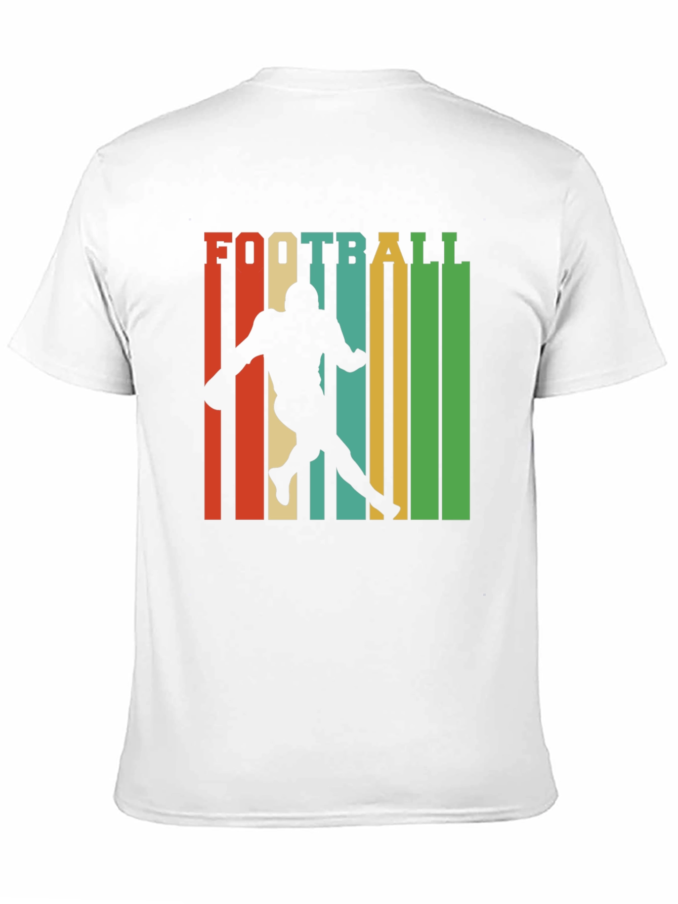 Retro Football Player T-Shirt
