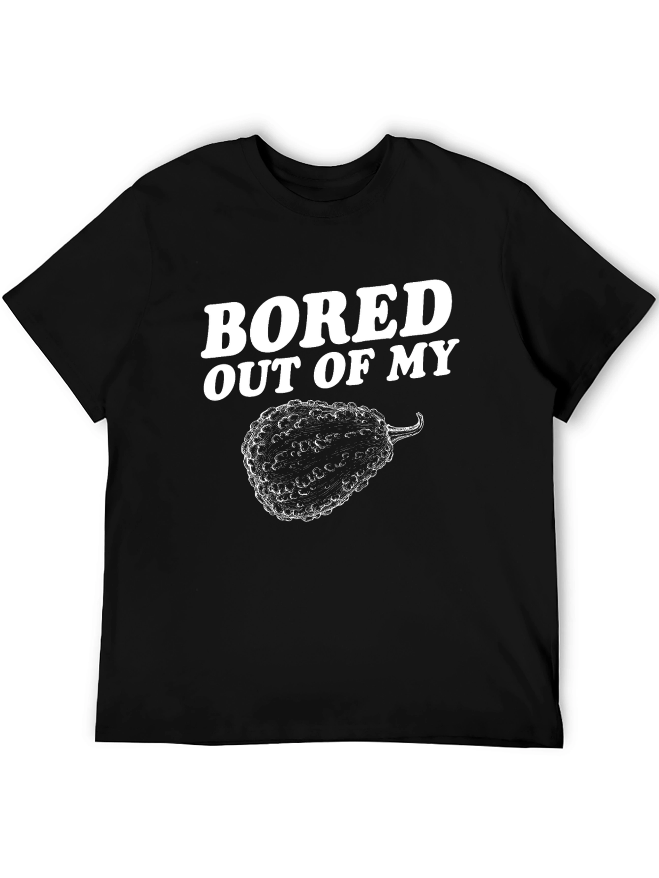 Bored Out Of My Gourd Funny T-Shirt
