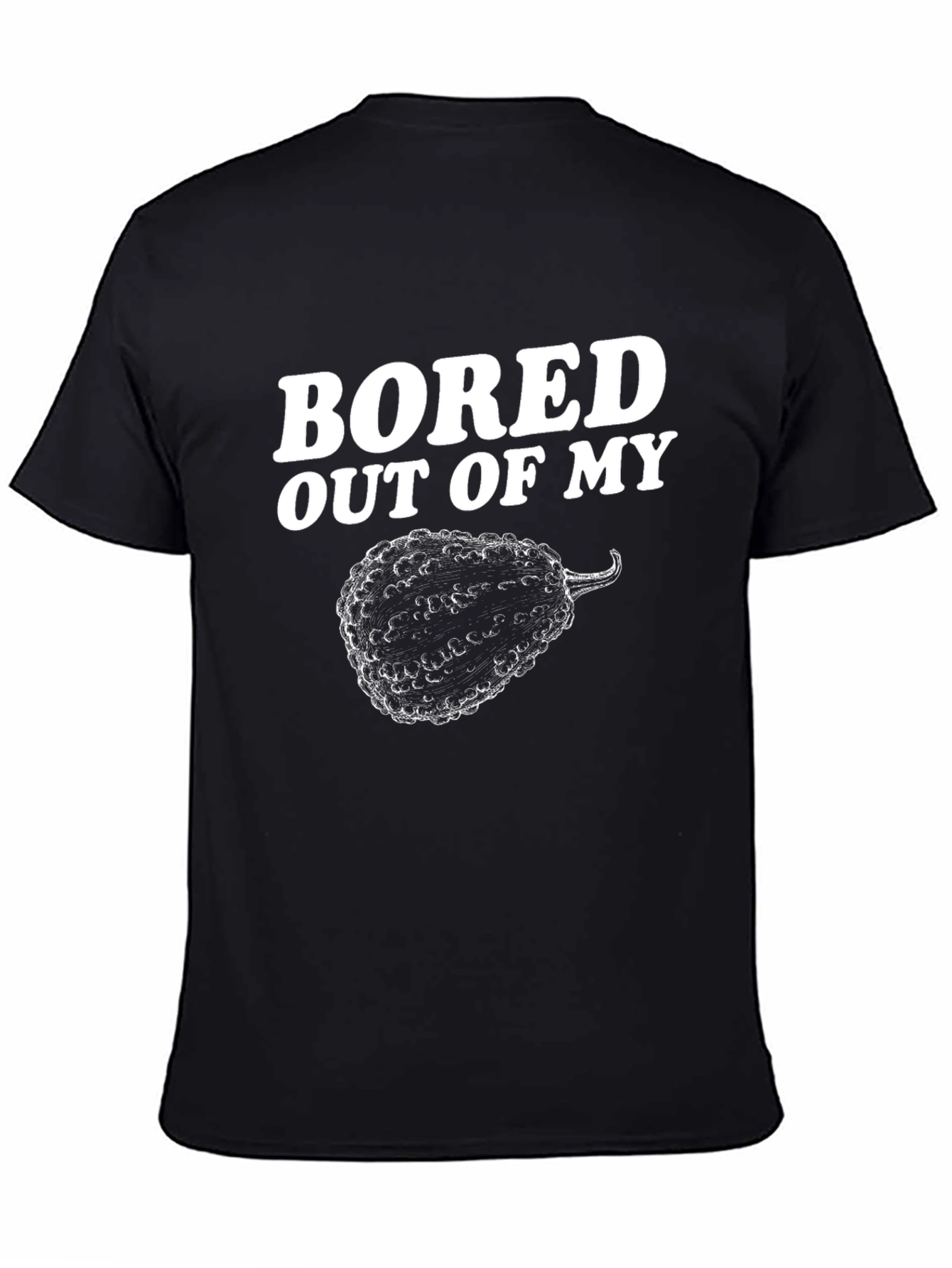 Bored Out Of My Gourd Funny T-Shirt