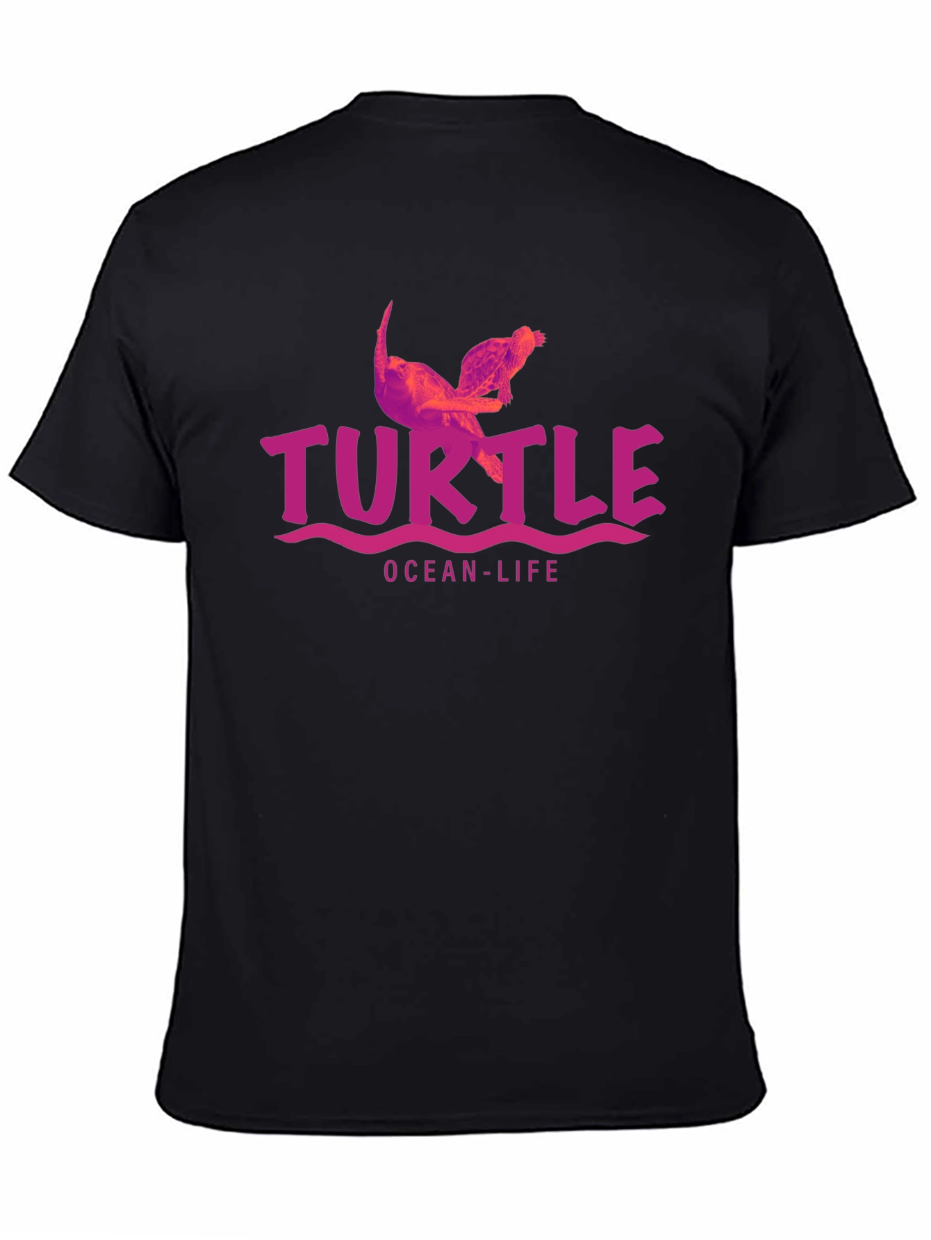 Turtle Ocean-Life Graphic T-Shirt