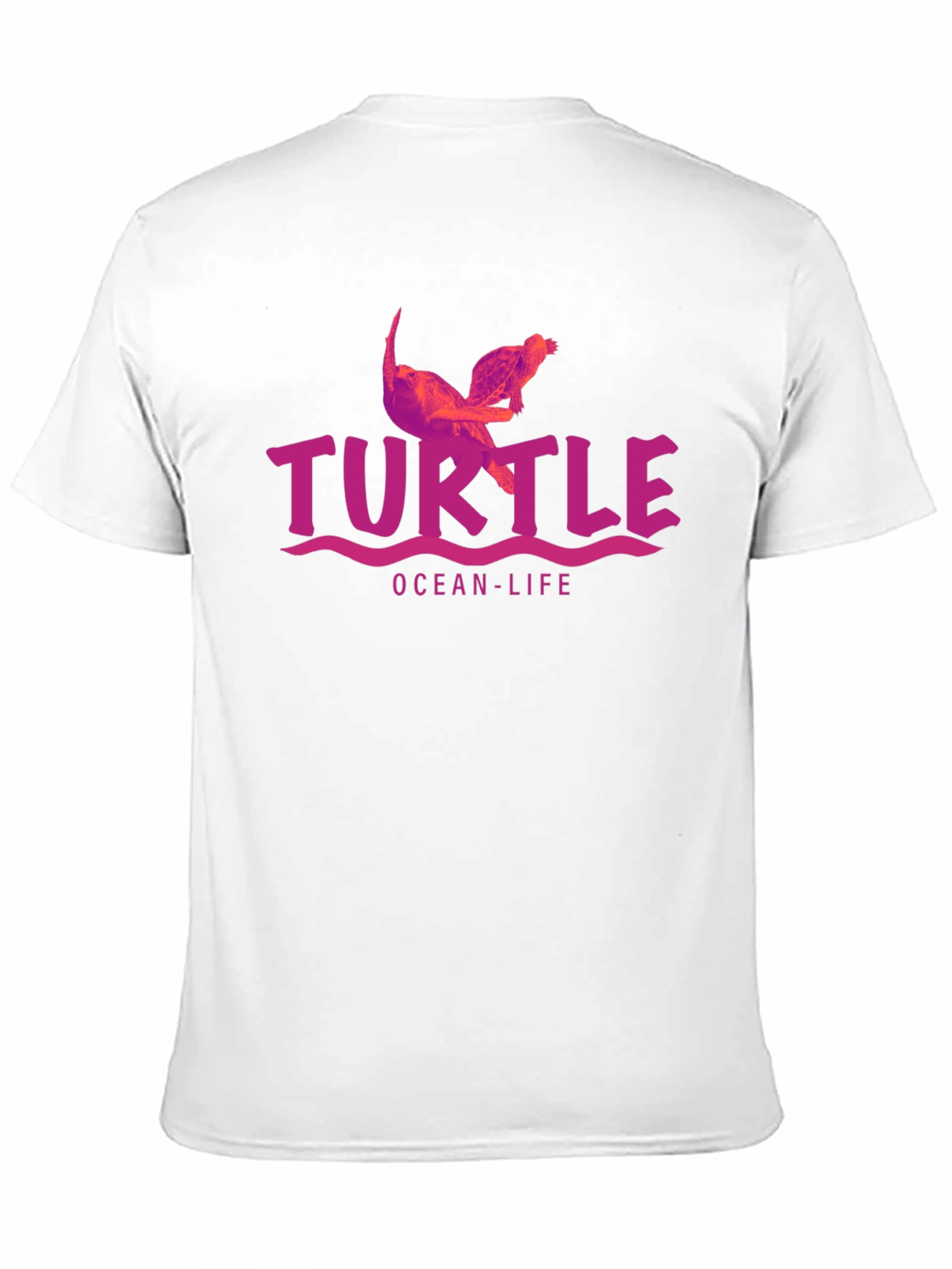 Turtle Ocean-Life Graphic T-Shirt