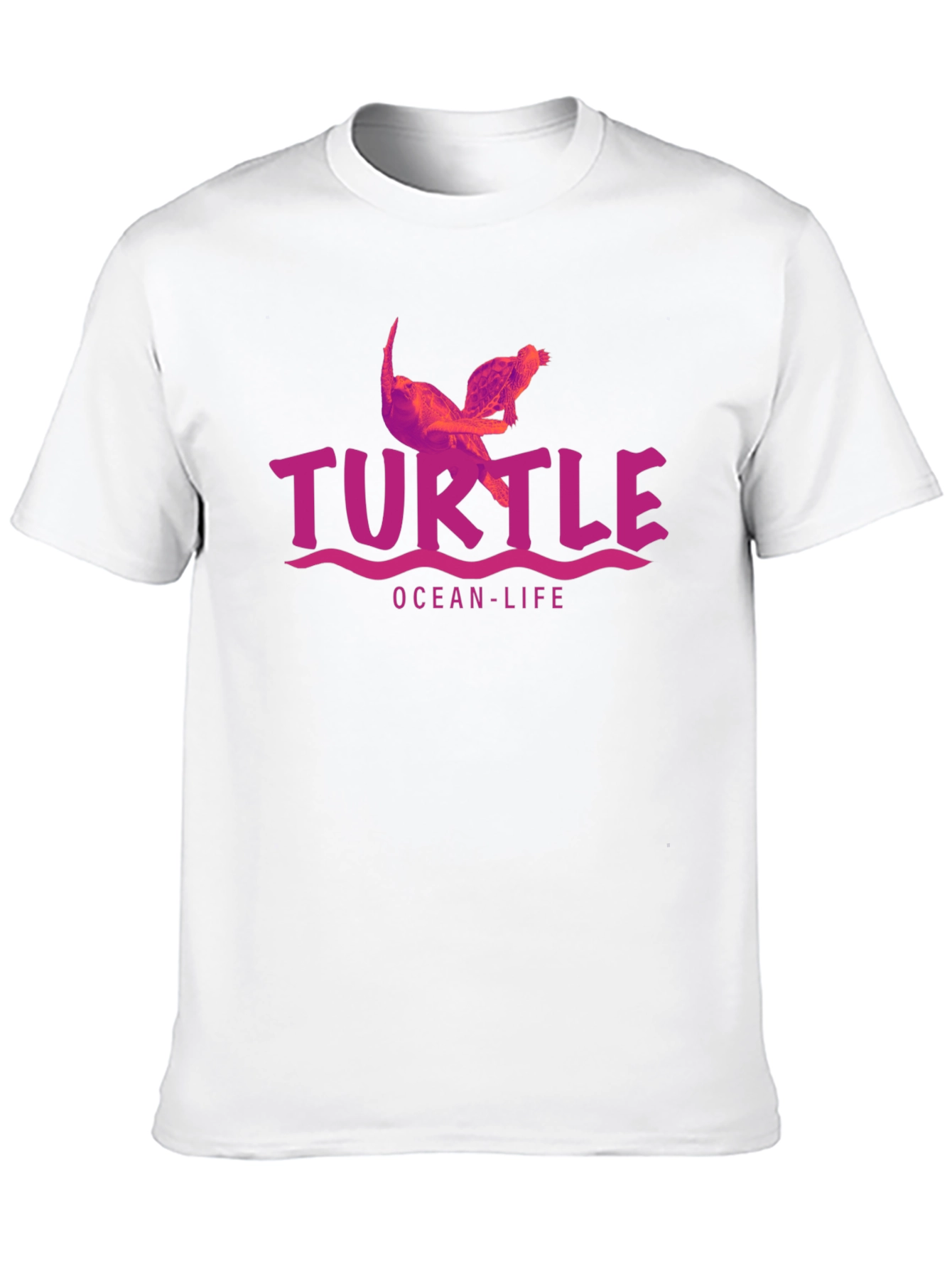 Turtle Ocean-Life Graphic T-Shirt