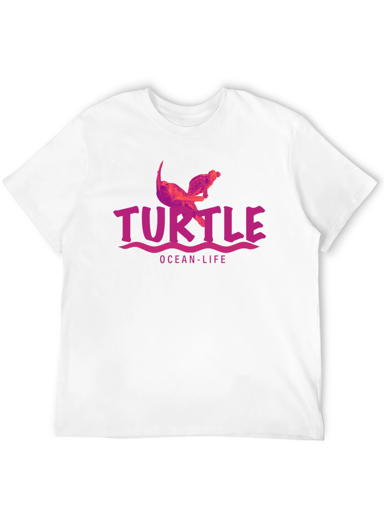 Turtle Ocean-Life Graphic T-Shirt