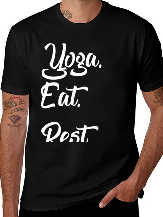 Yoga Eat Rest Graphic Tee