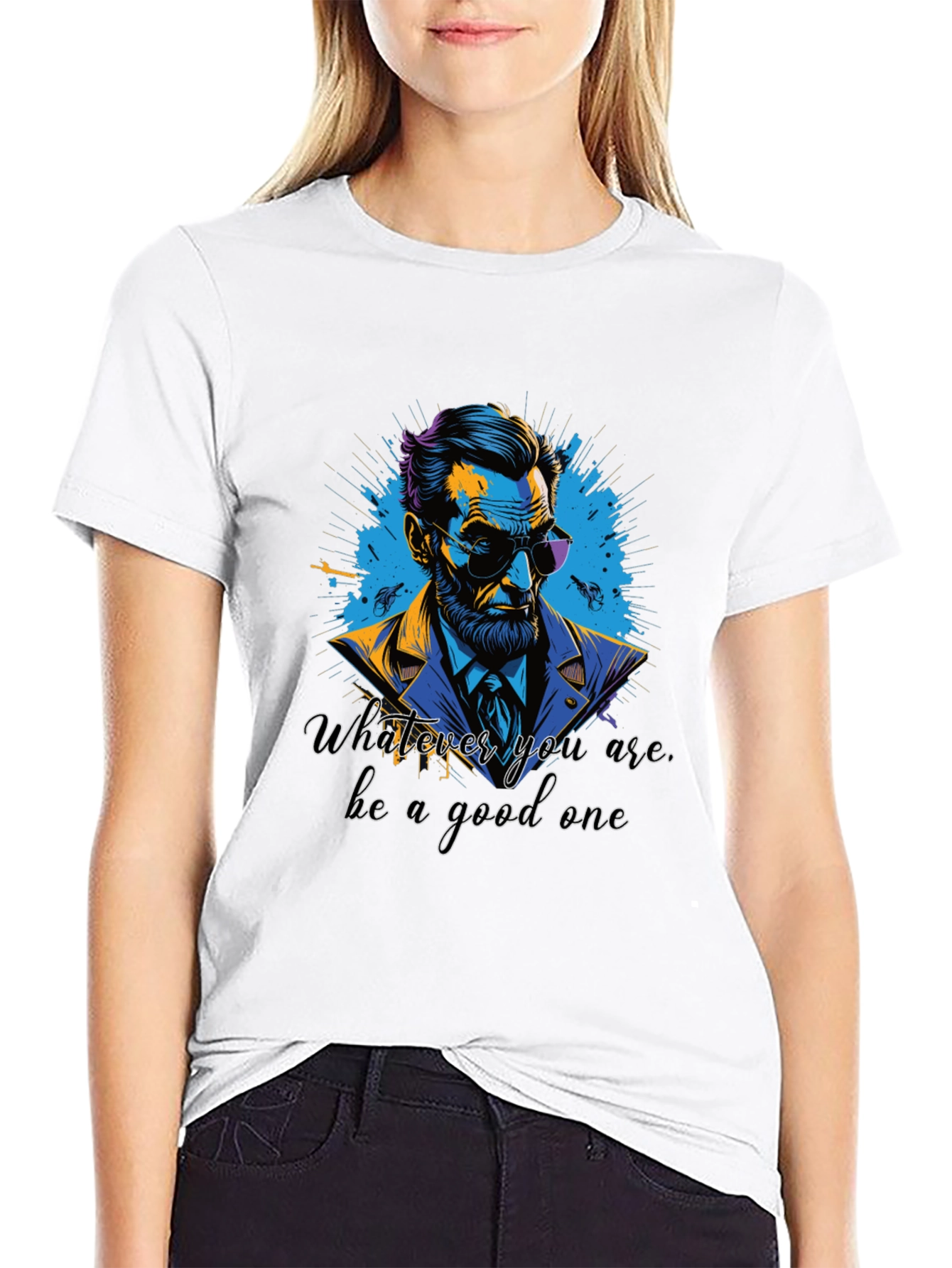 Abraham Lincoln Quote Graphic T-Shirt