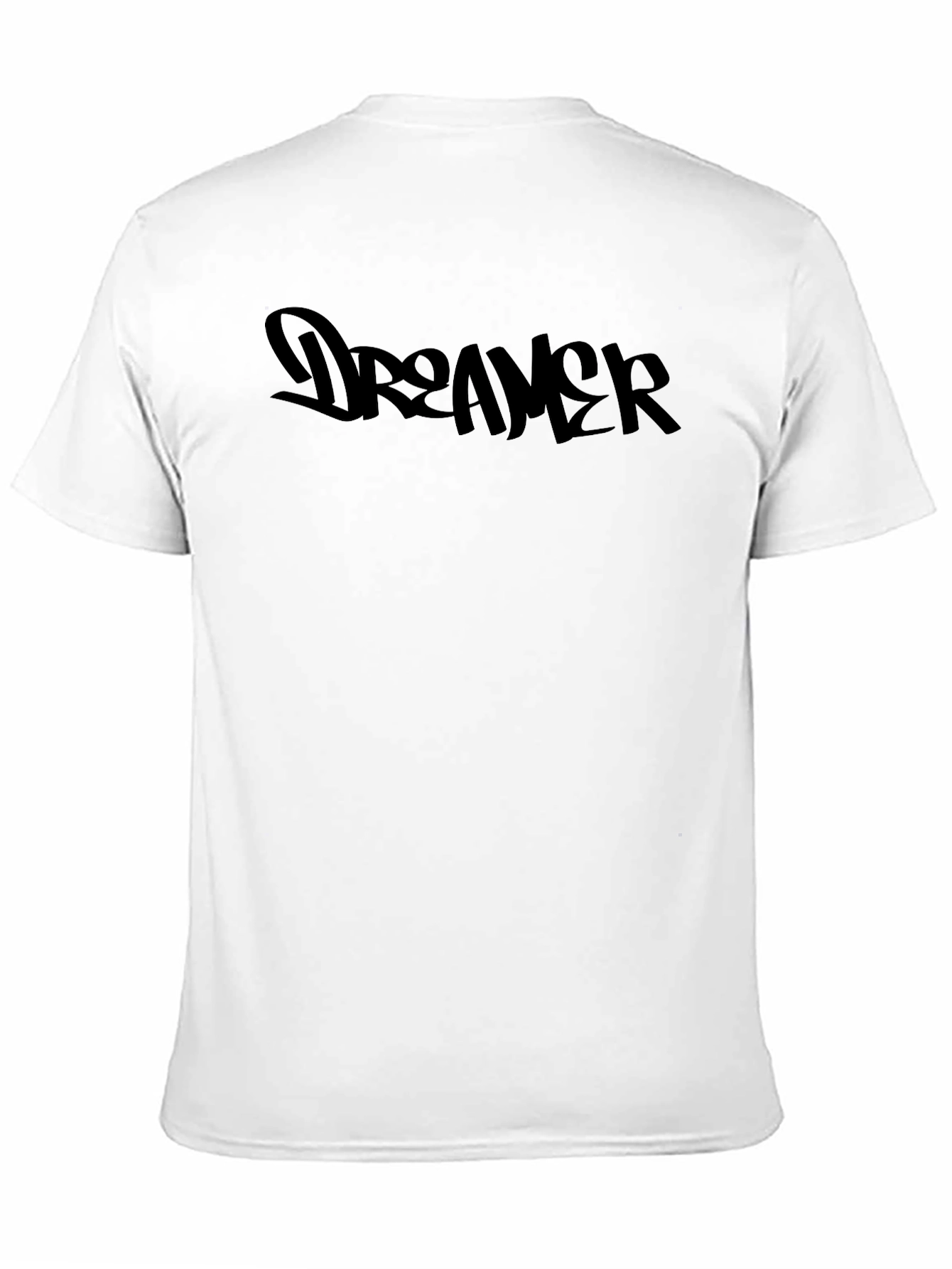 Dreamer Black Graphic Tee - Stylish Mens Casual Wear