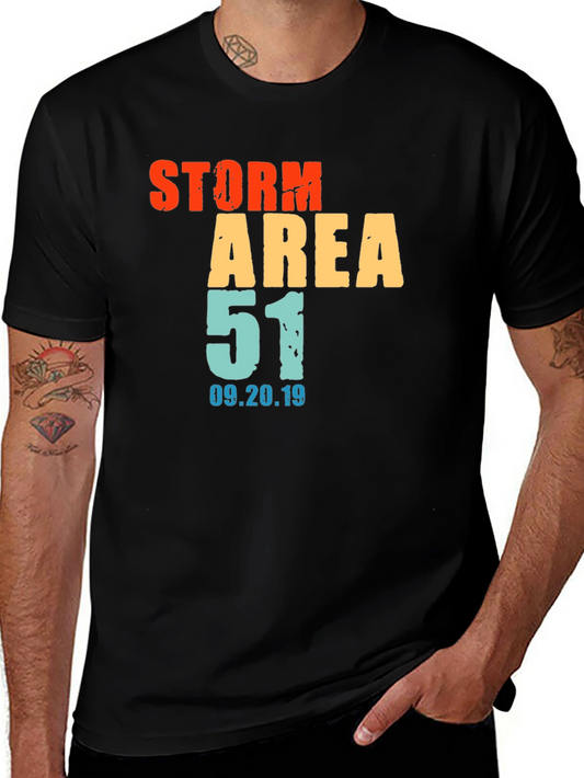 Storm Area 51 T-Shirt | Novelty Graphic Tee