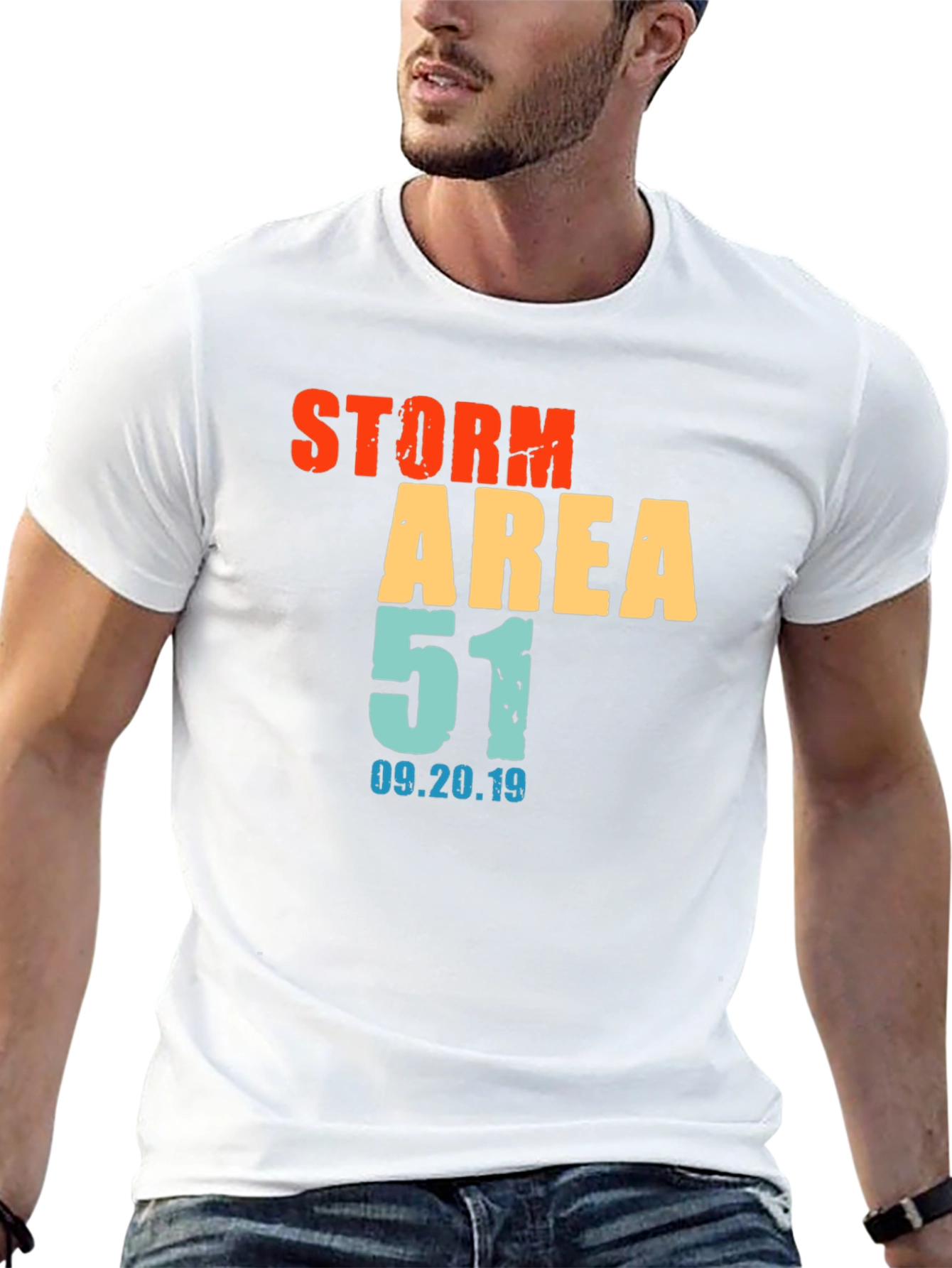 Storm Area 51 T-Shirt | Novelty Graphic Tee
