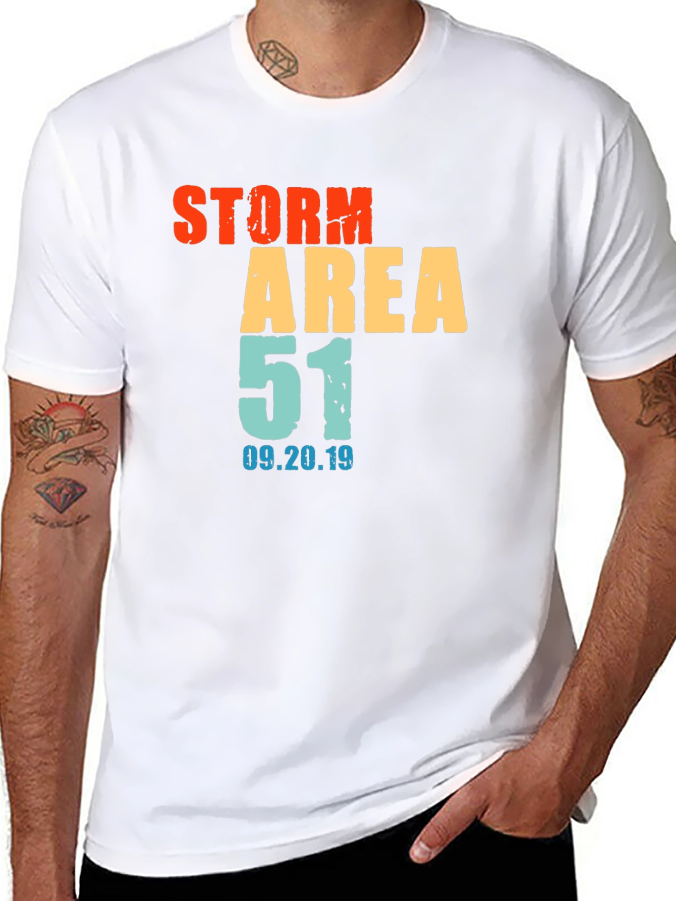 Storm Area 51 T-Shirt | Novelty Graphic Tee