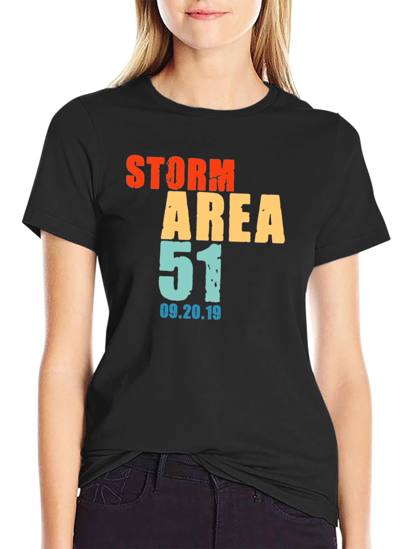 Storm Area 51 T-Shirt | Novelty Graphic Tee