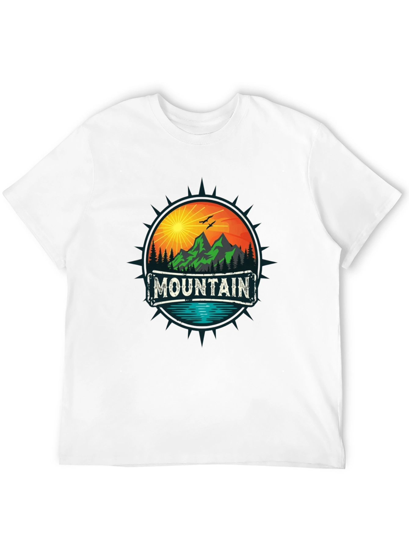 Mountain Adventure Graphic Tee - Nature Inspired Design