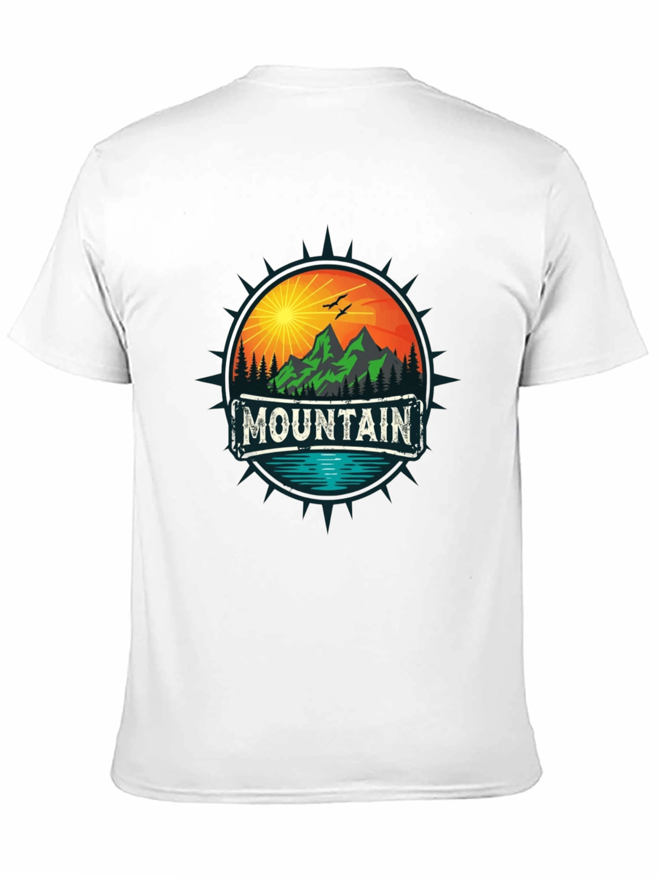 Mountain Adventure Graphic Tee - Nature Inspired Design