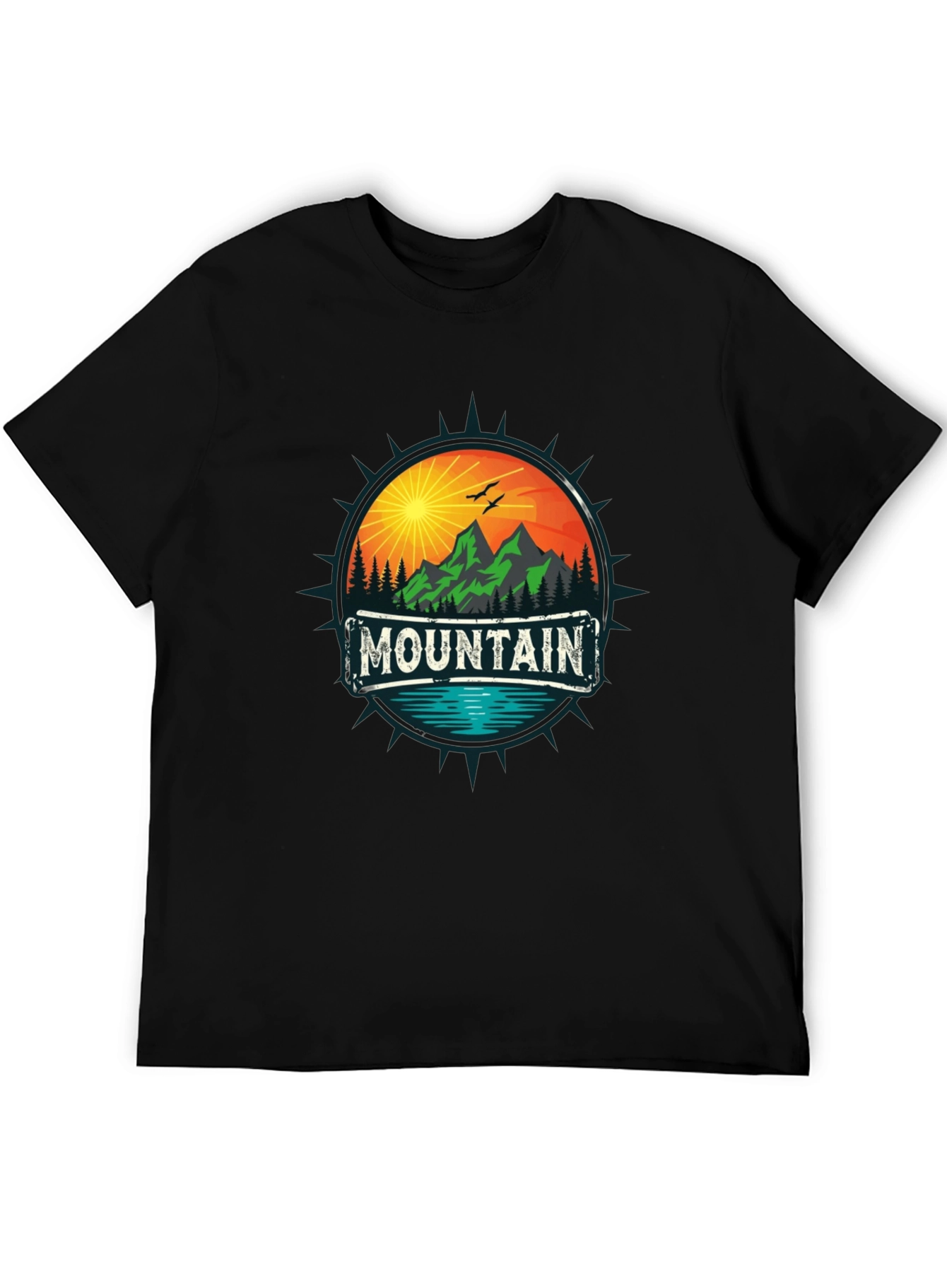 Mountain Adventure Graphic Tee - Nature Inspired Design