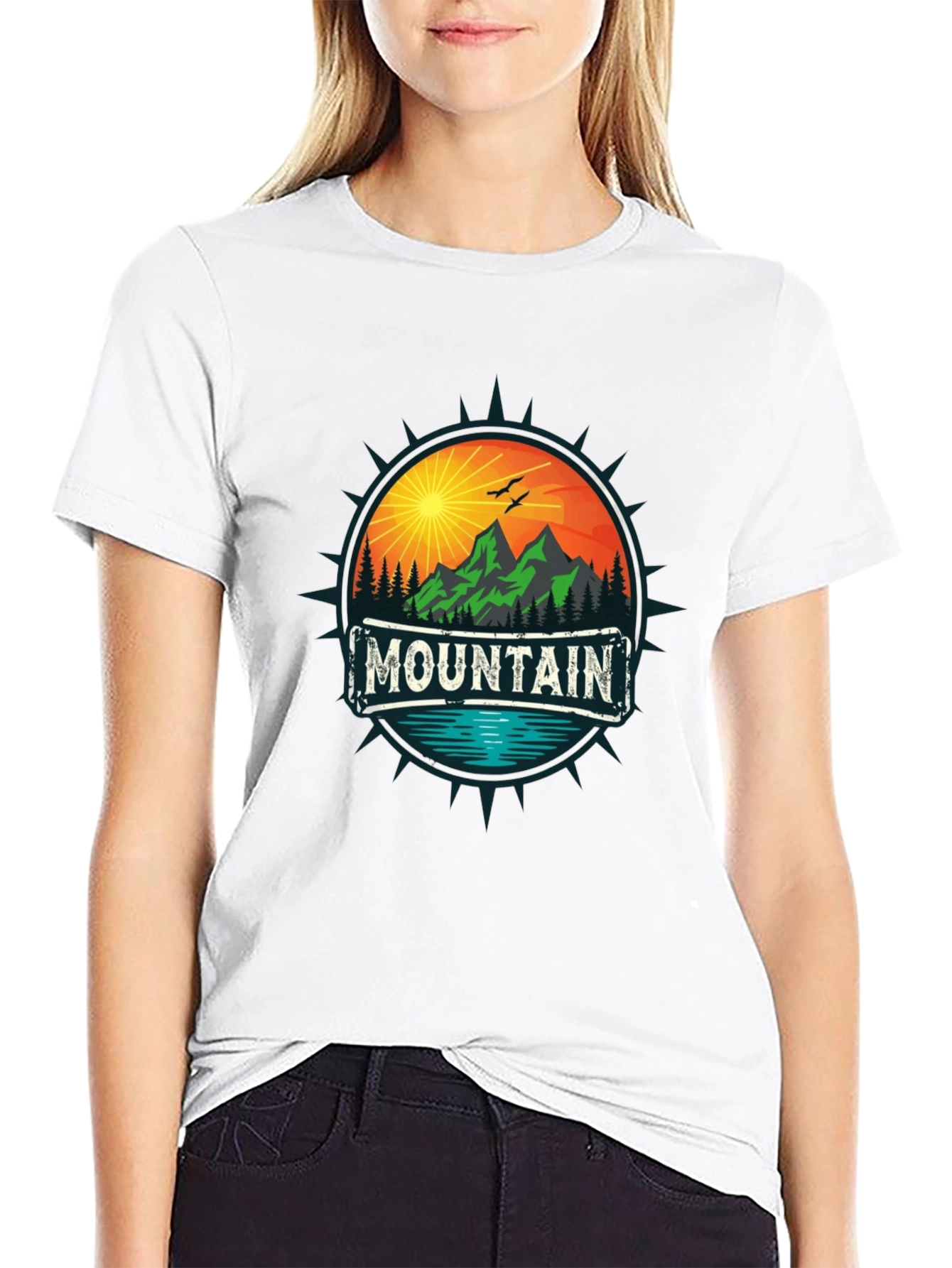Mountain Adventure Graphic Tee - Nature Inspired Design
