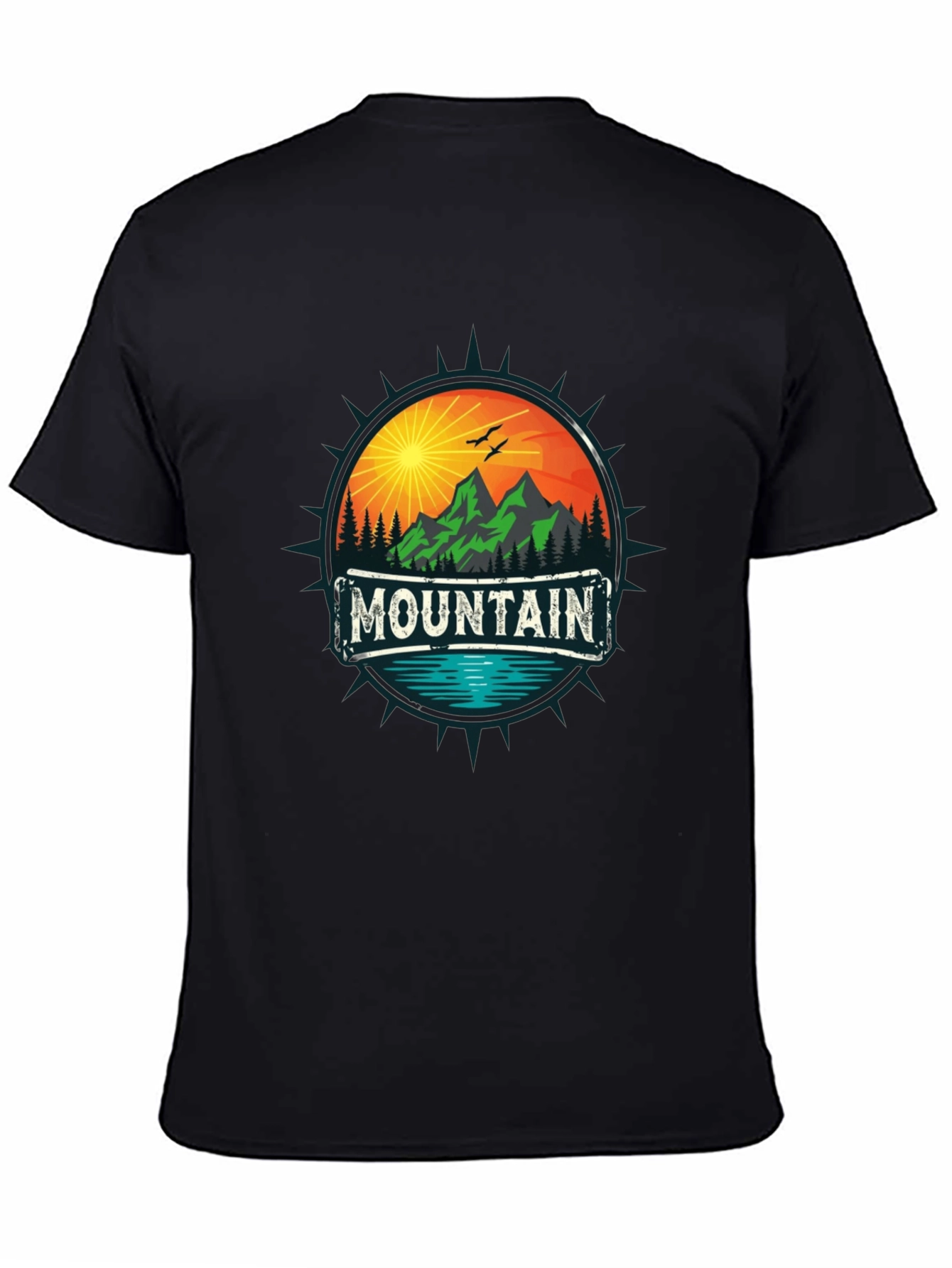 Mountain Adventure Graphic Tee - Nature Inspired Design