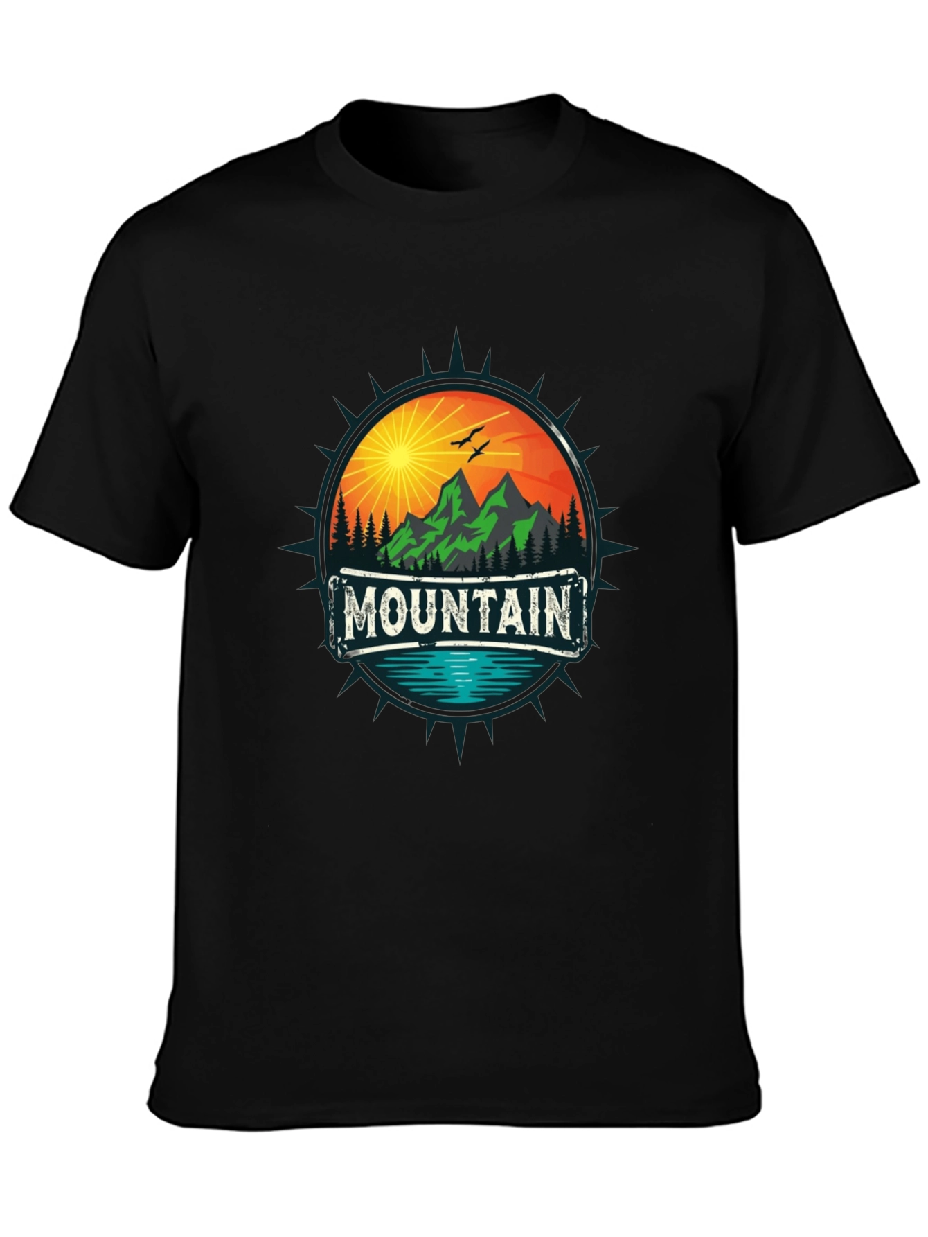 Mountain Adventure Graphic Tee - Nature Inspired Design