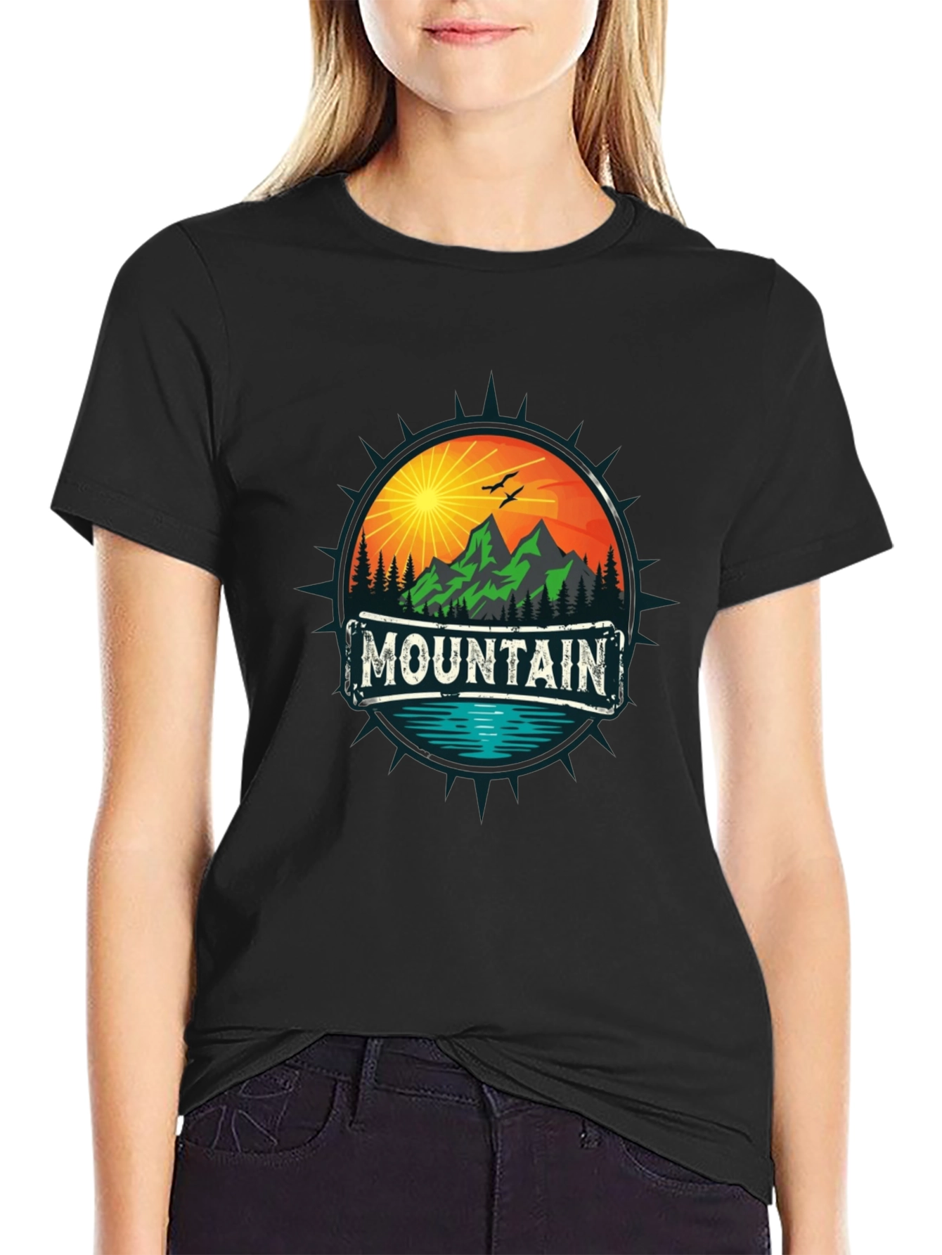 Mountain Adventure Graphic Tee - Nature Inspired Design