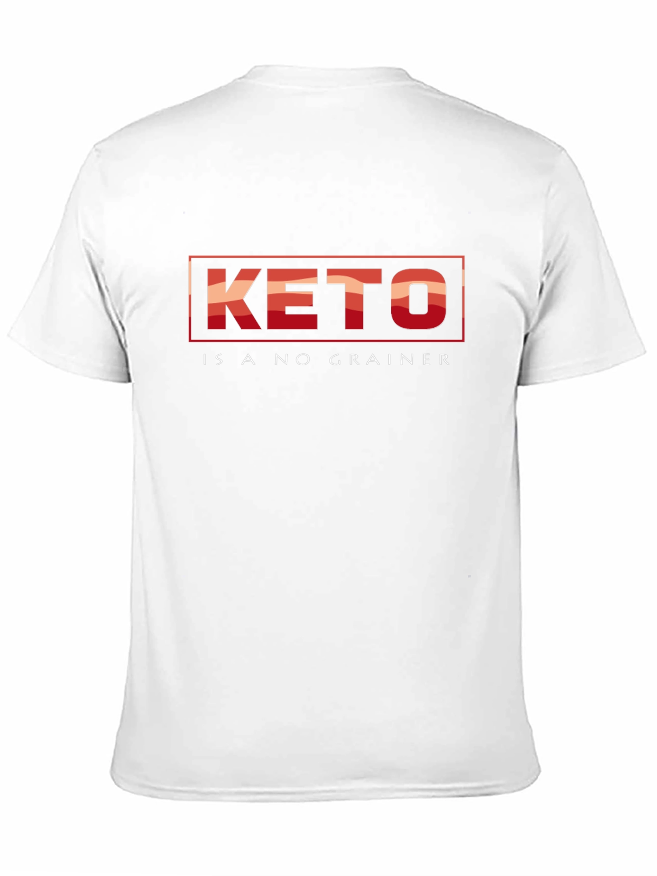 Keto Is A No Grainer Black T-Shirt
