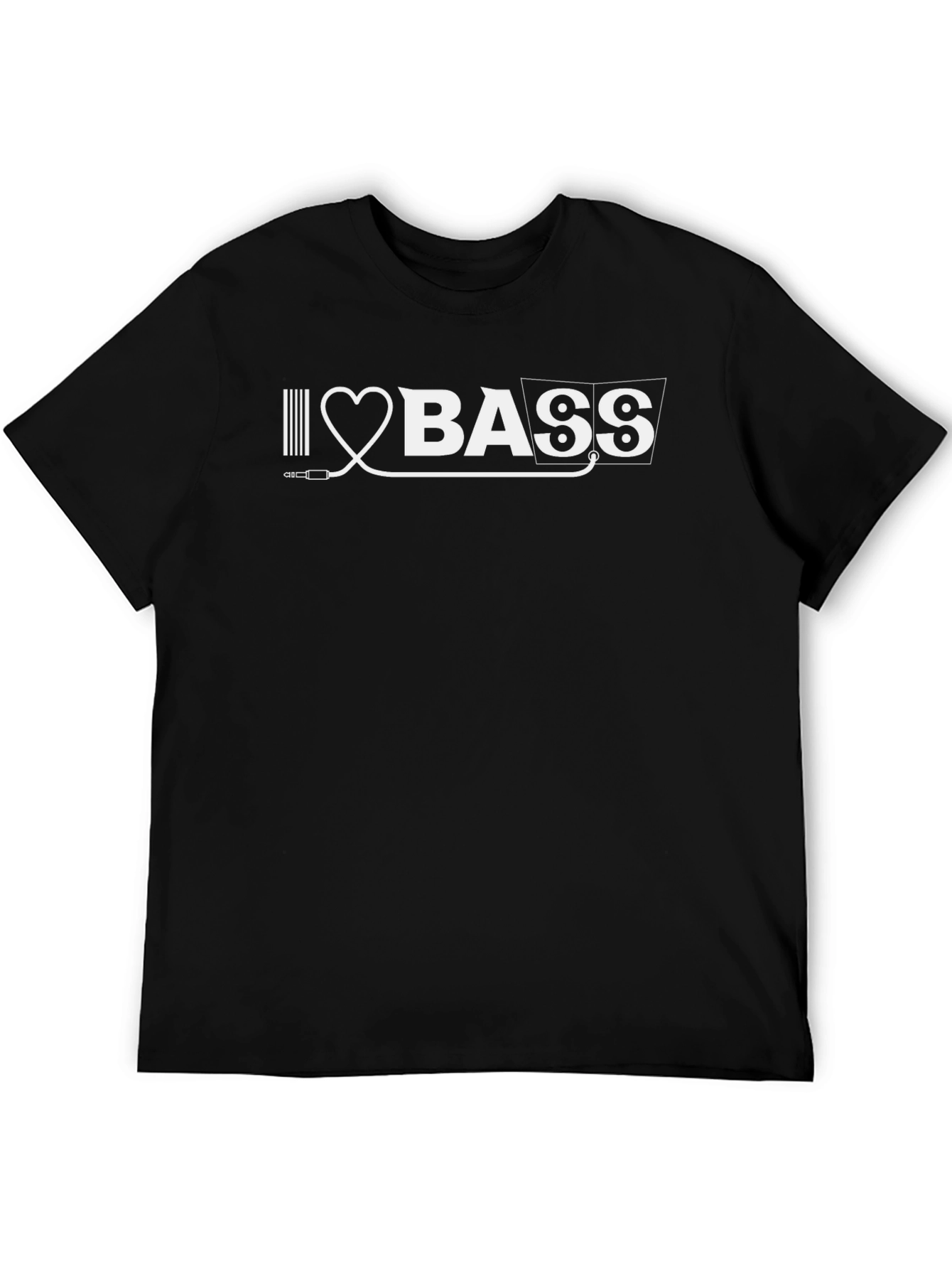 I Love Bass T-Shirt - Music Lover Tee