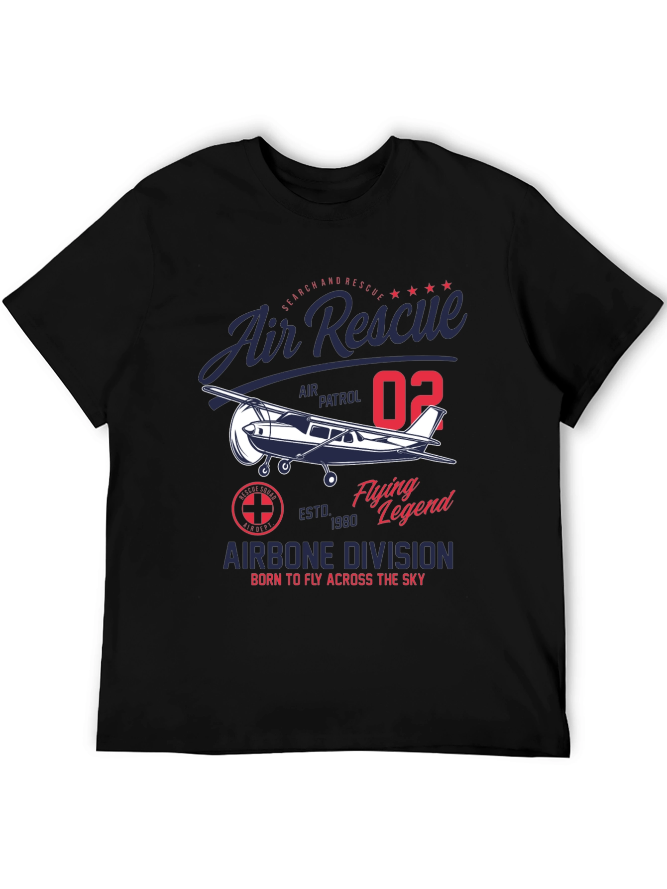 Air Rescue Aviation T-Shirt - Flying Legend Design