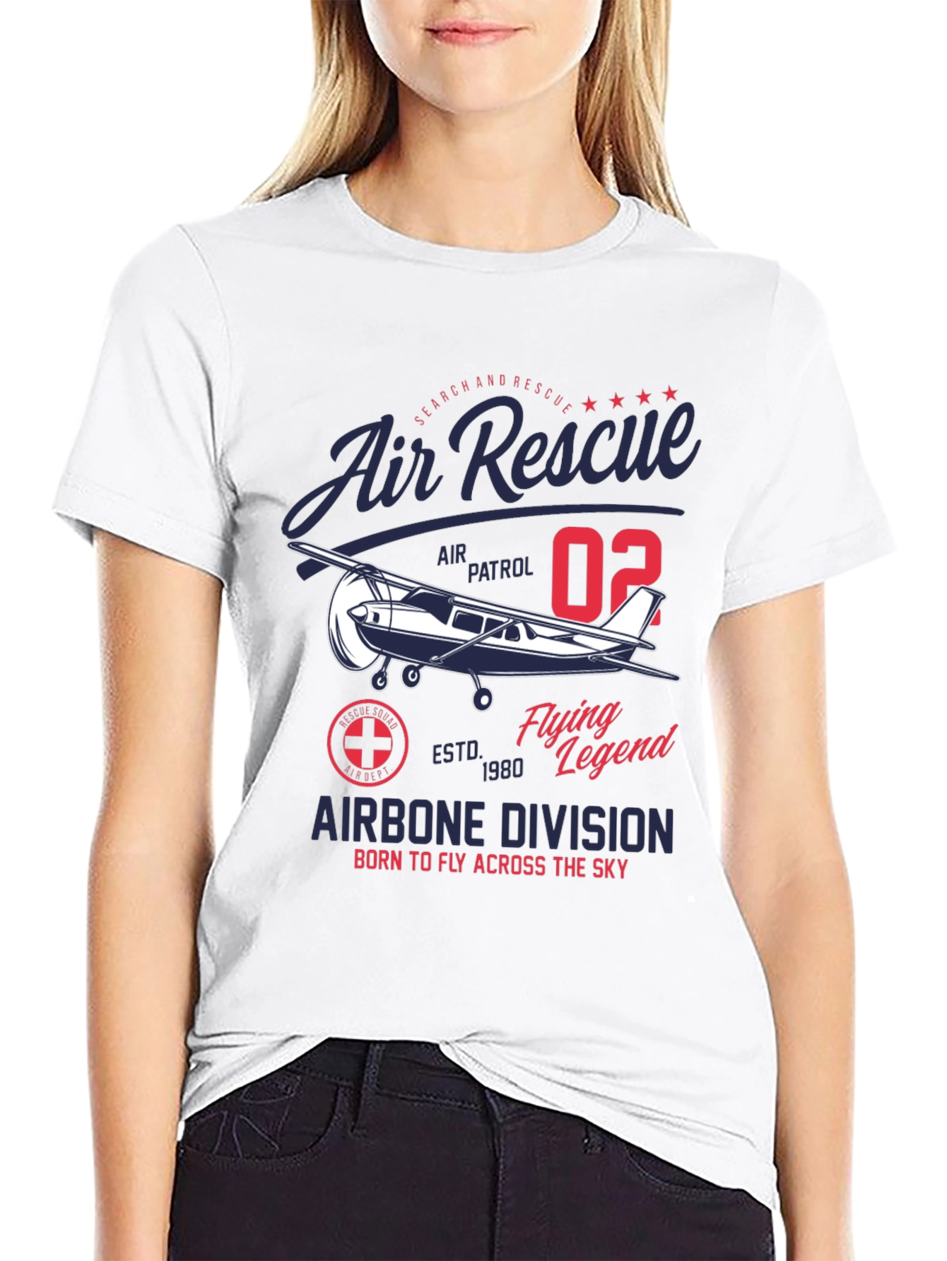 Air Rescue Aviation T-Shirt - Flying Legend Design