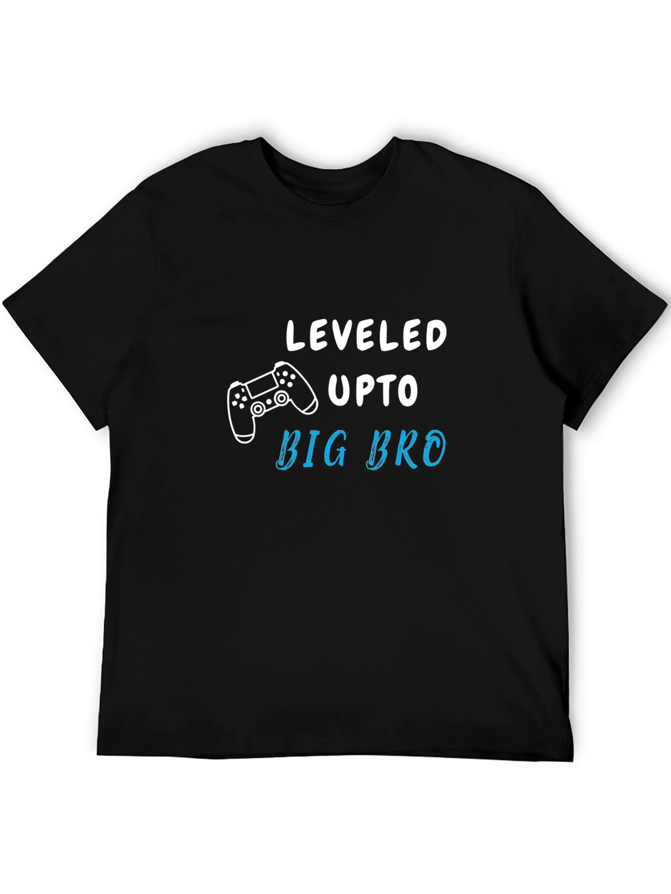 Leveled Up to Big Bro Graphic T-Shirt