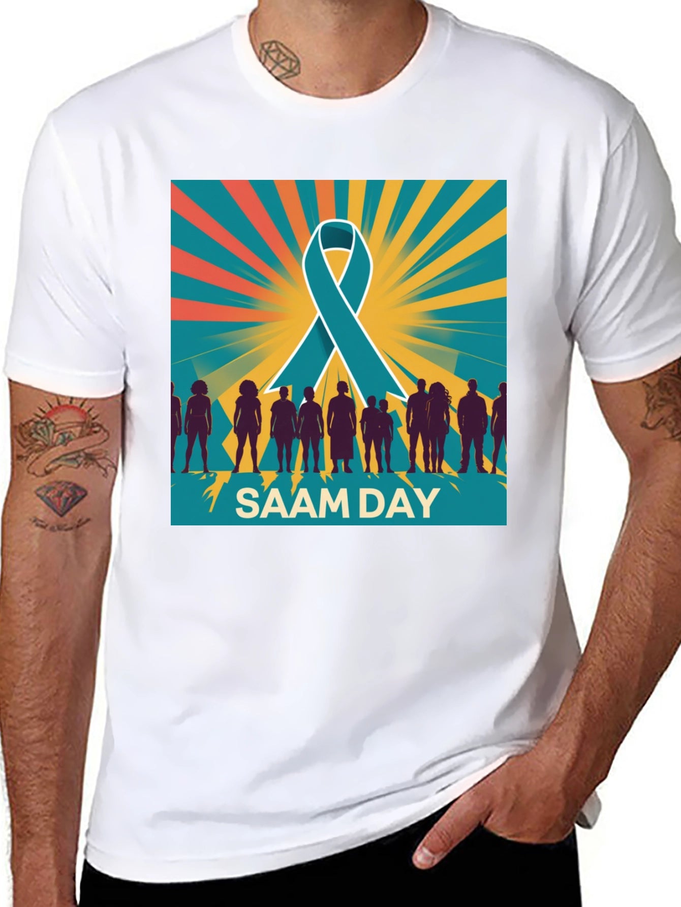 SAAM Day Awareness T-Shirt