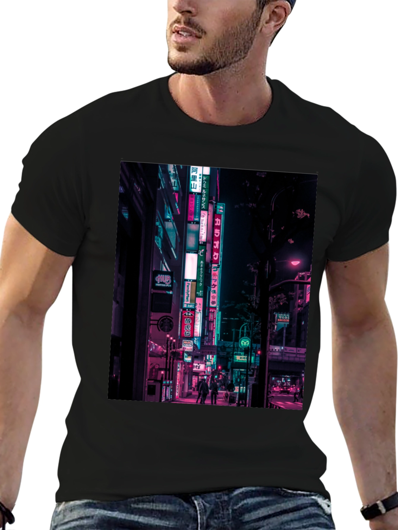 Neon Streetwear T-Shirt