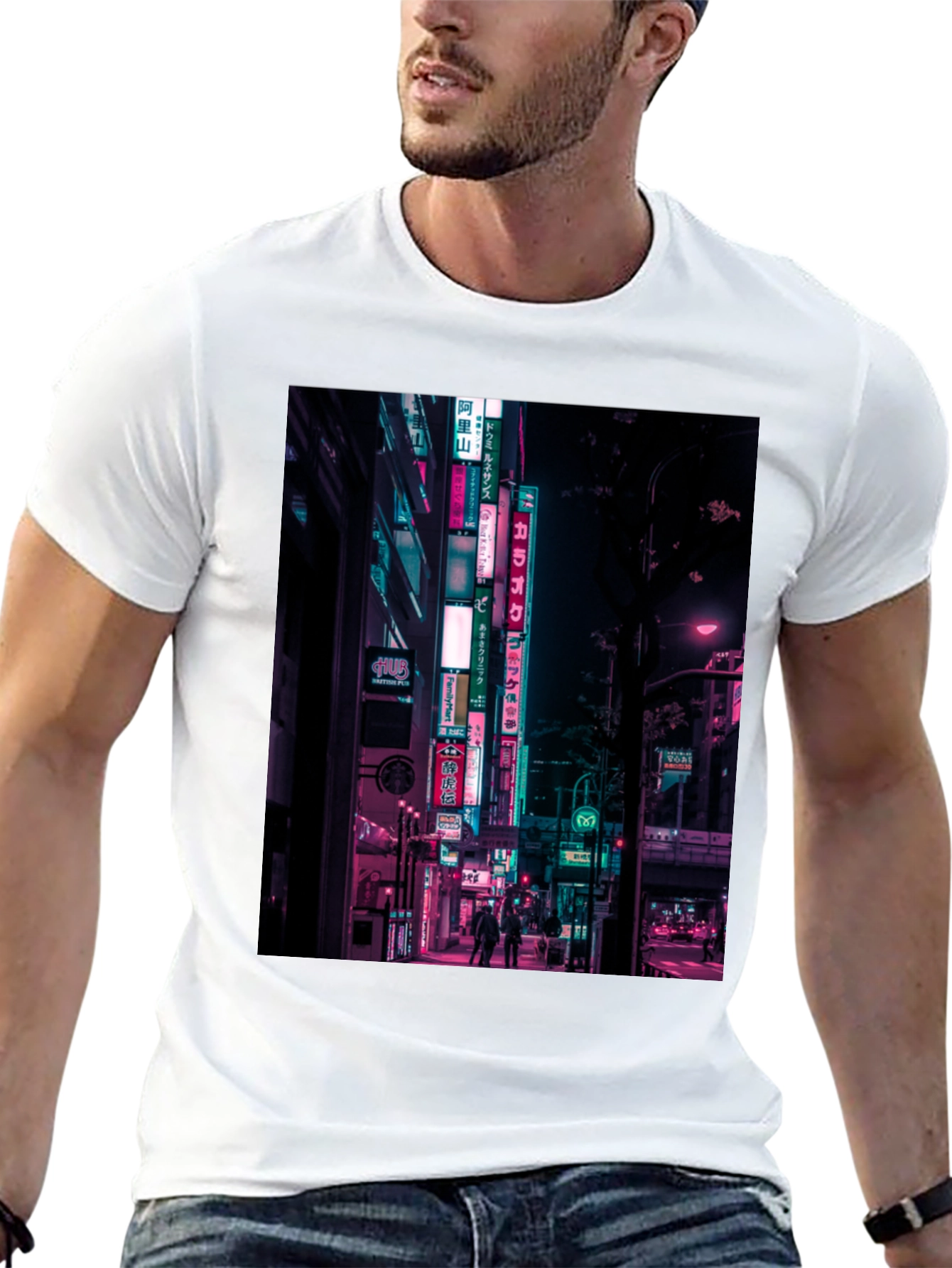 Neon Streetwear T-Shirt