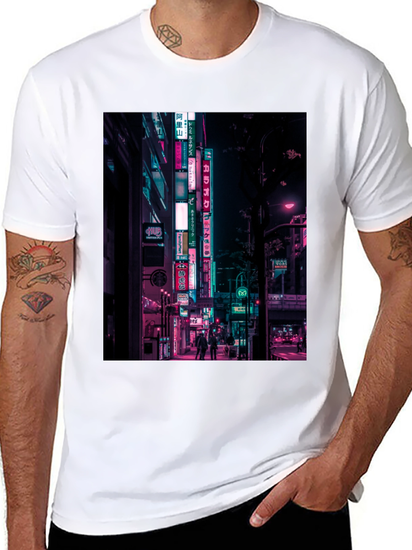 Neon Streetwear T-Shirt