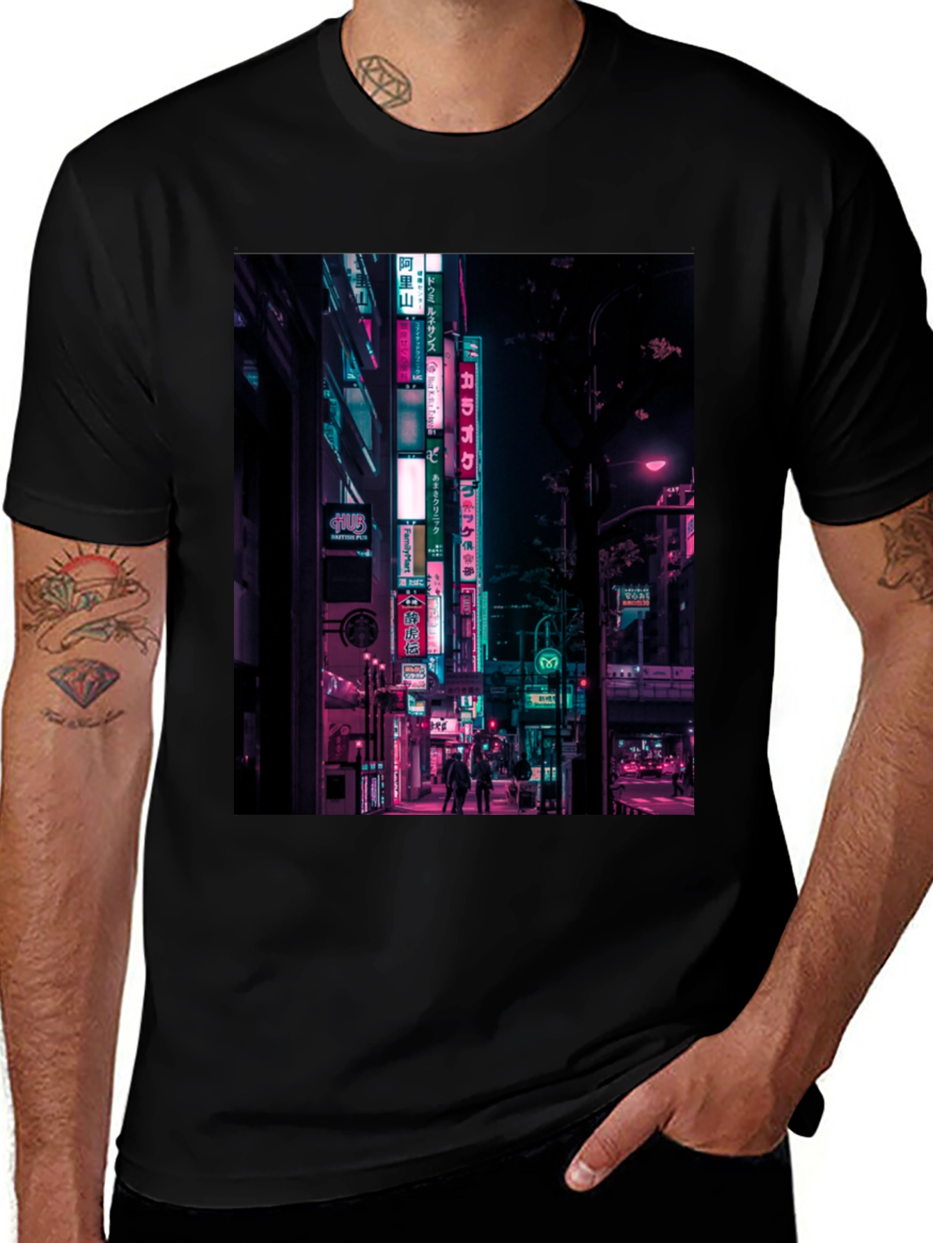 Neon Streetwear T-Shirt