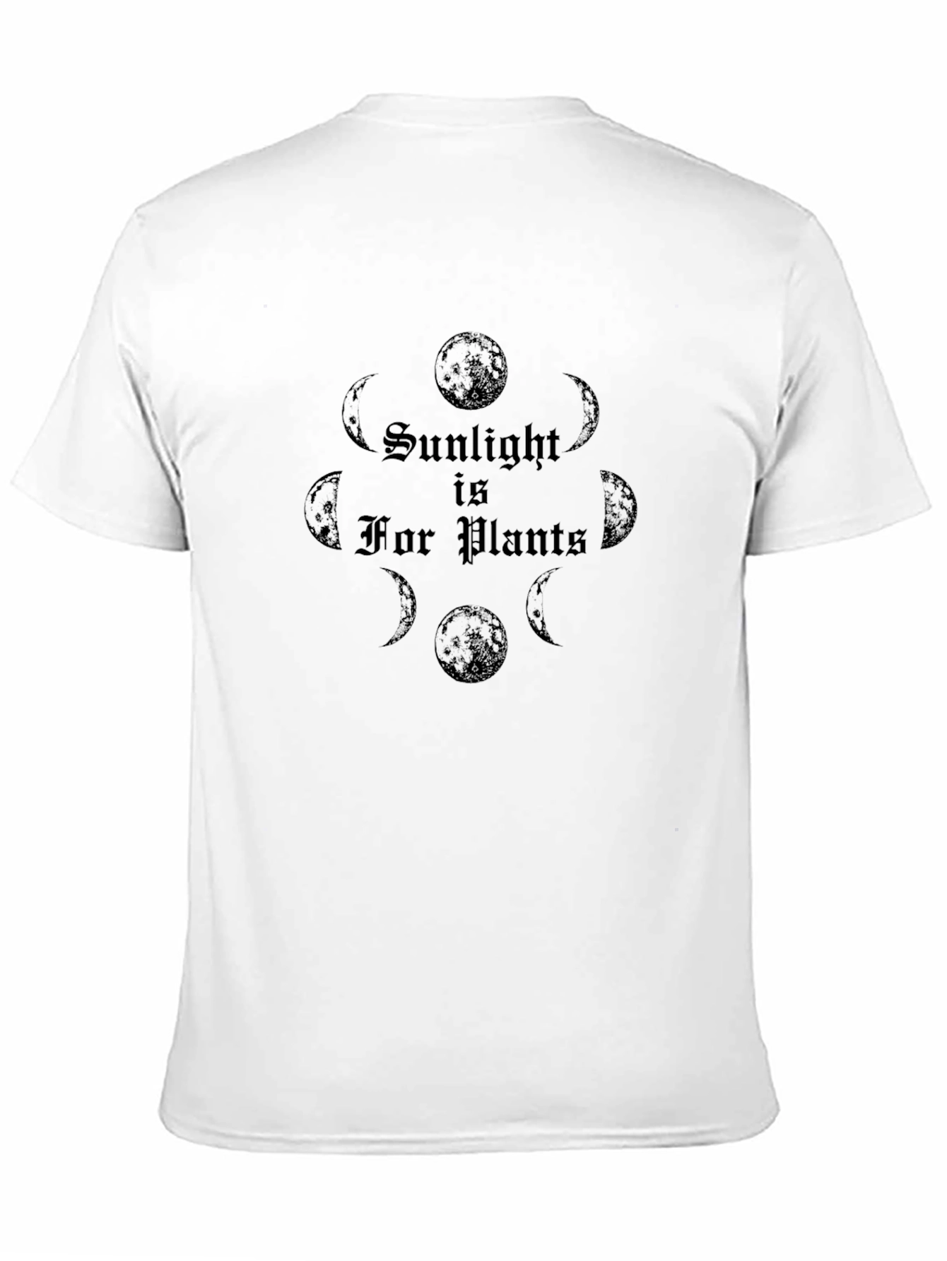 Sunlight for Plants Graphic T-Shirt Black