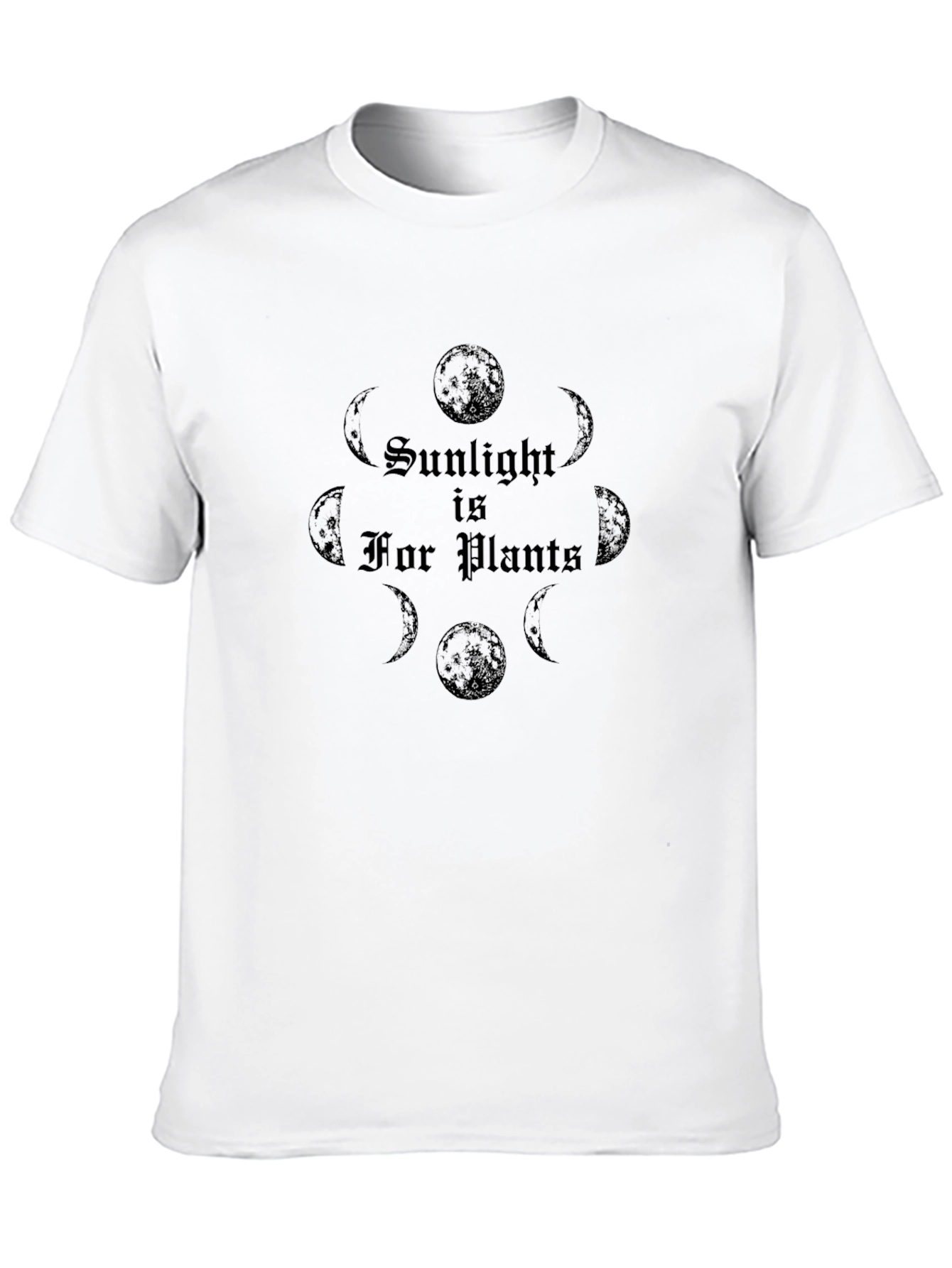 Sunlight for Plants Graphic T-Shirt Black