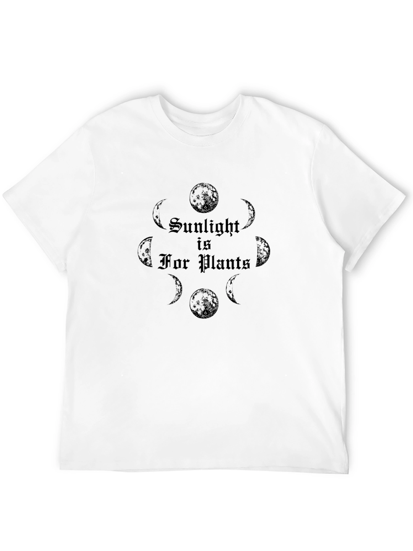 Sunlight for Plants Graphic T-Shirt Black