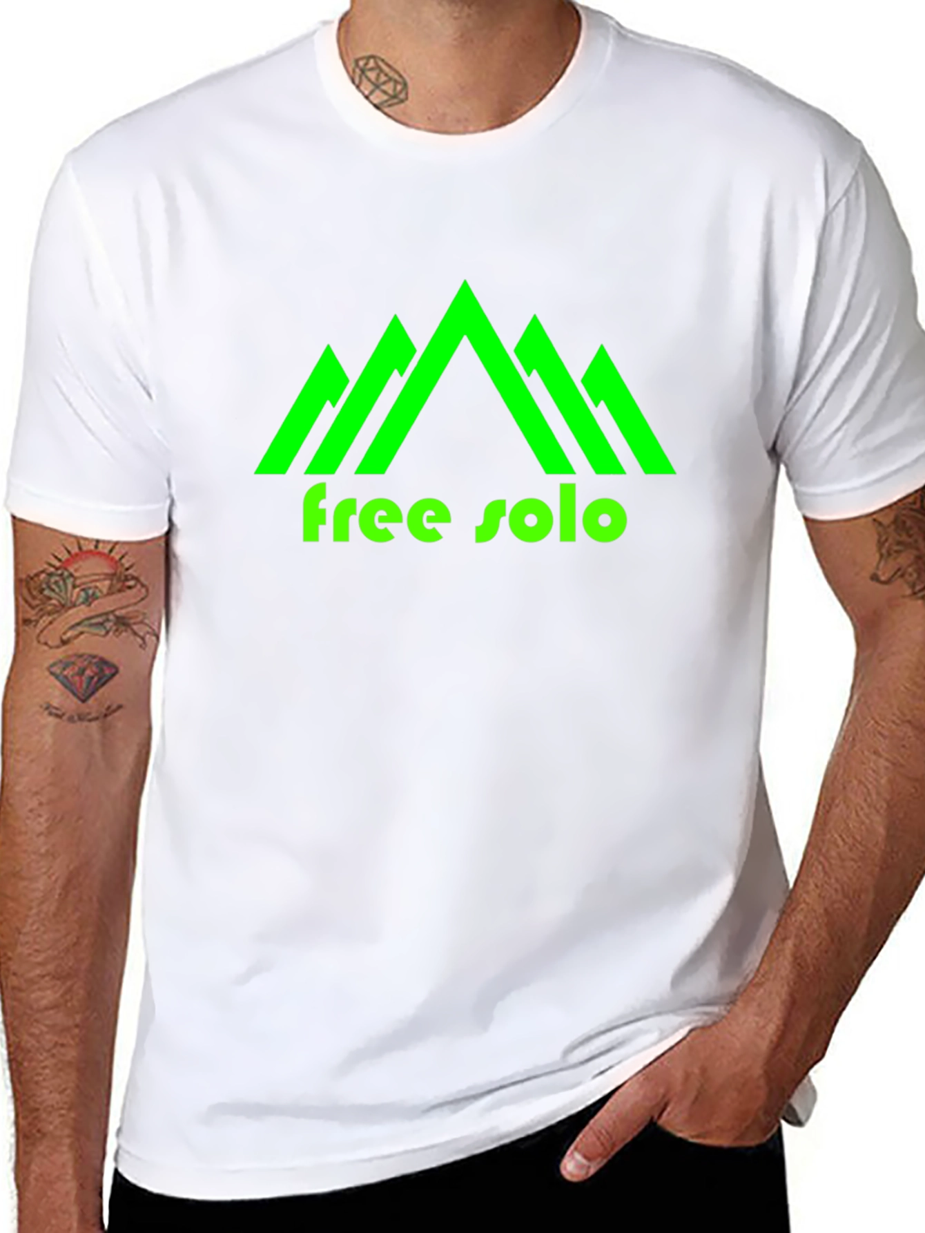 Free Solo Graphic Tee - Black Mountain Shirt