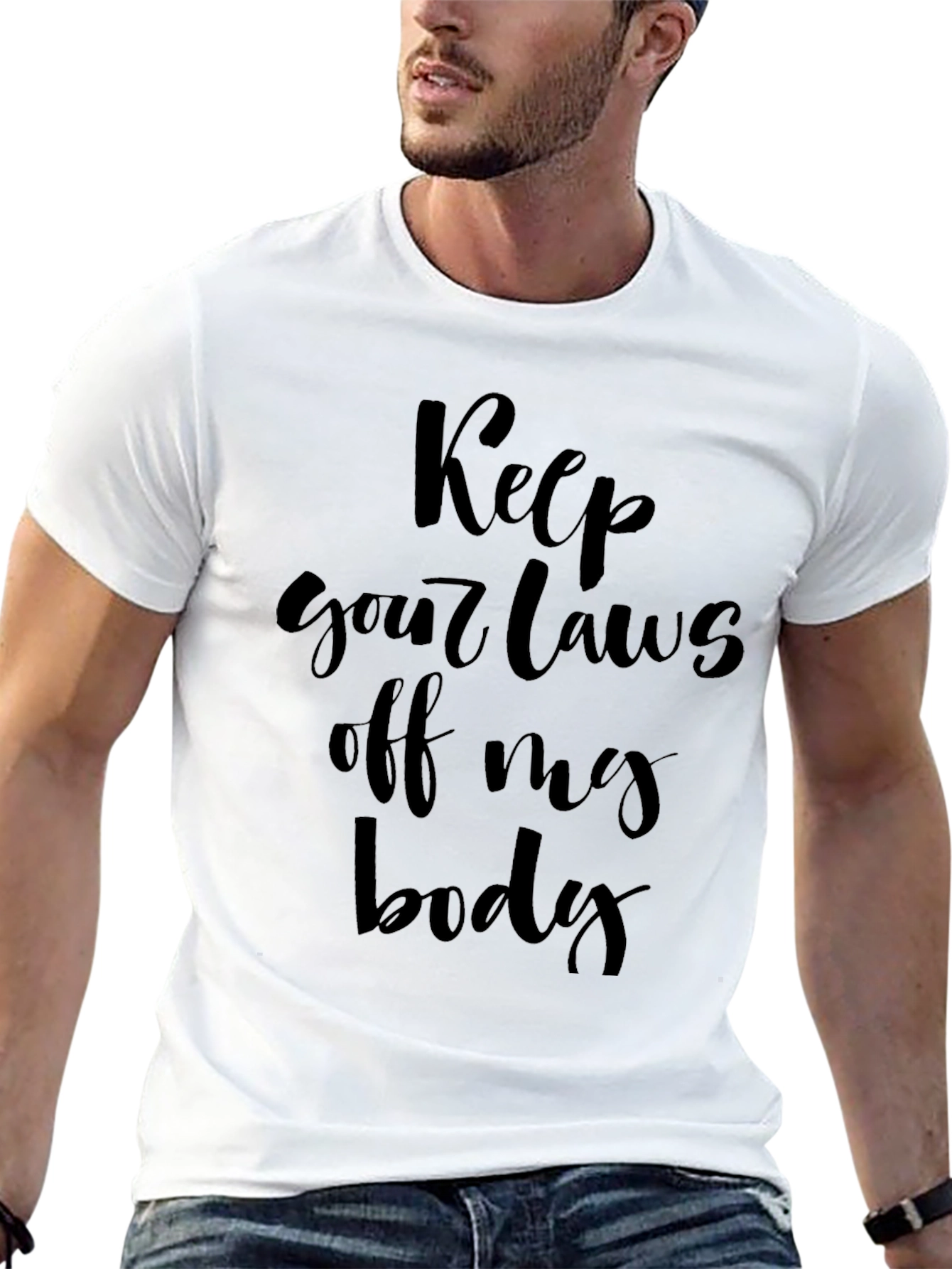 Keep Your Laws Off My Body Black T-Shirt