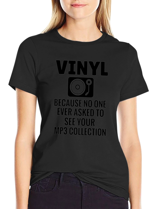 Vinyl Records T-Shirt - Music Lover Tee